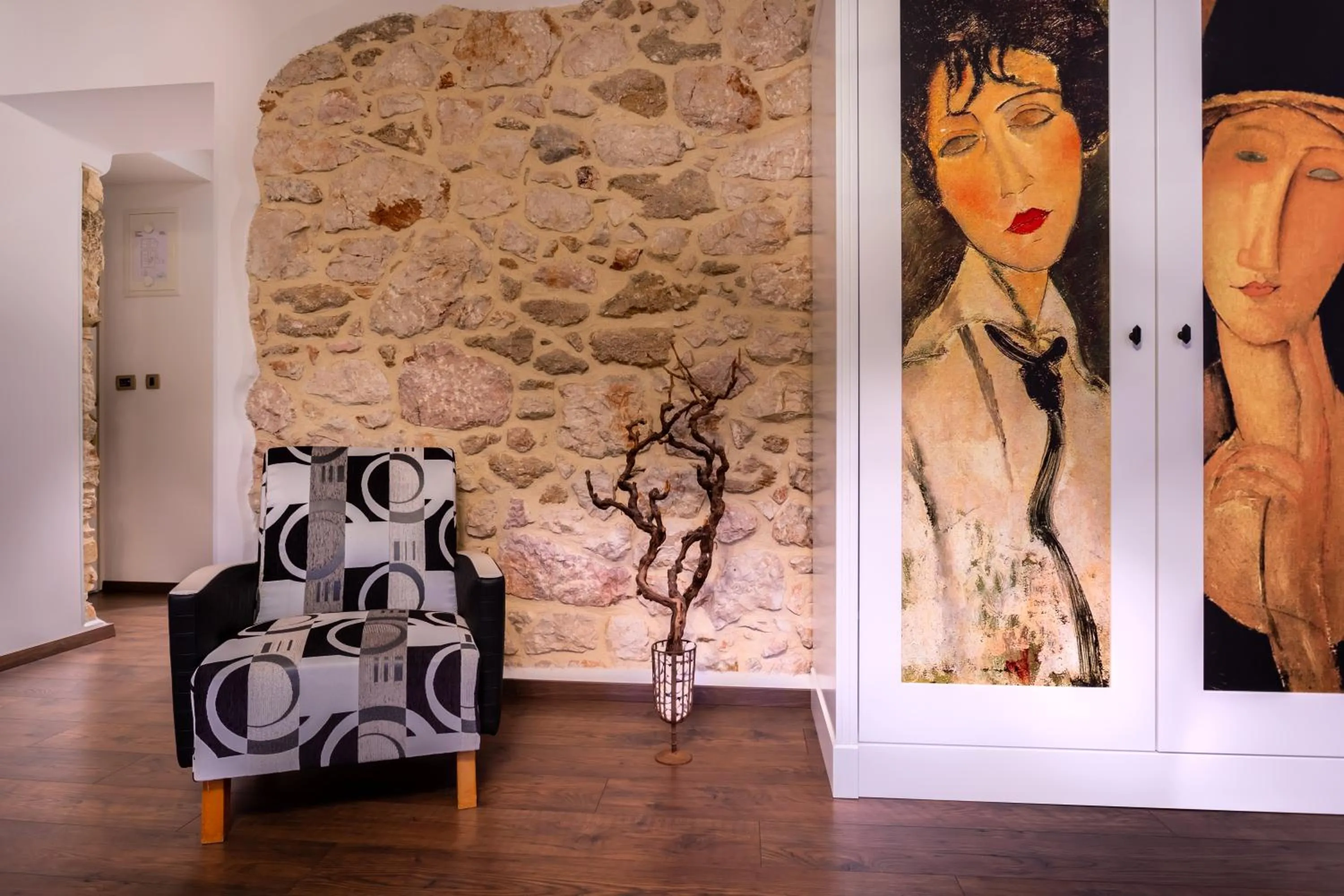 Decorative detail in Hotel Heritage Forza