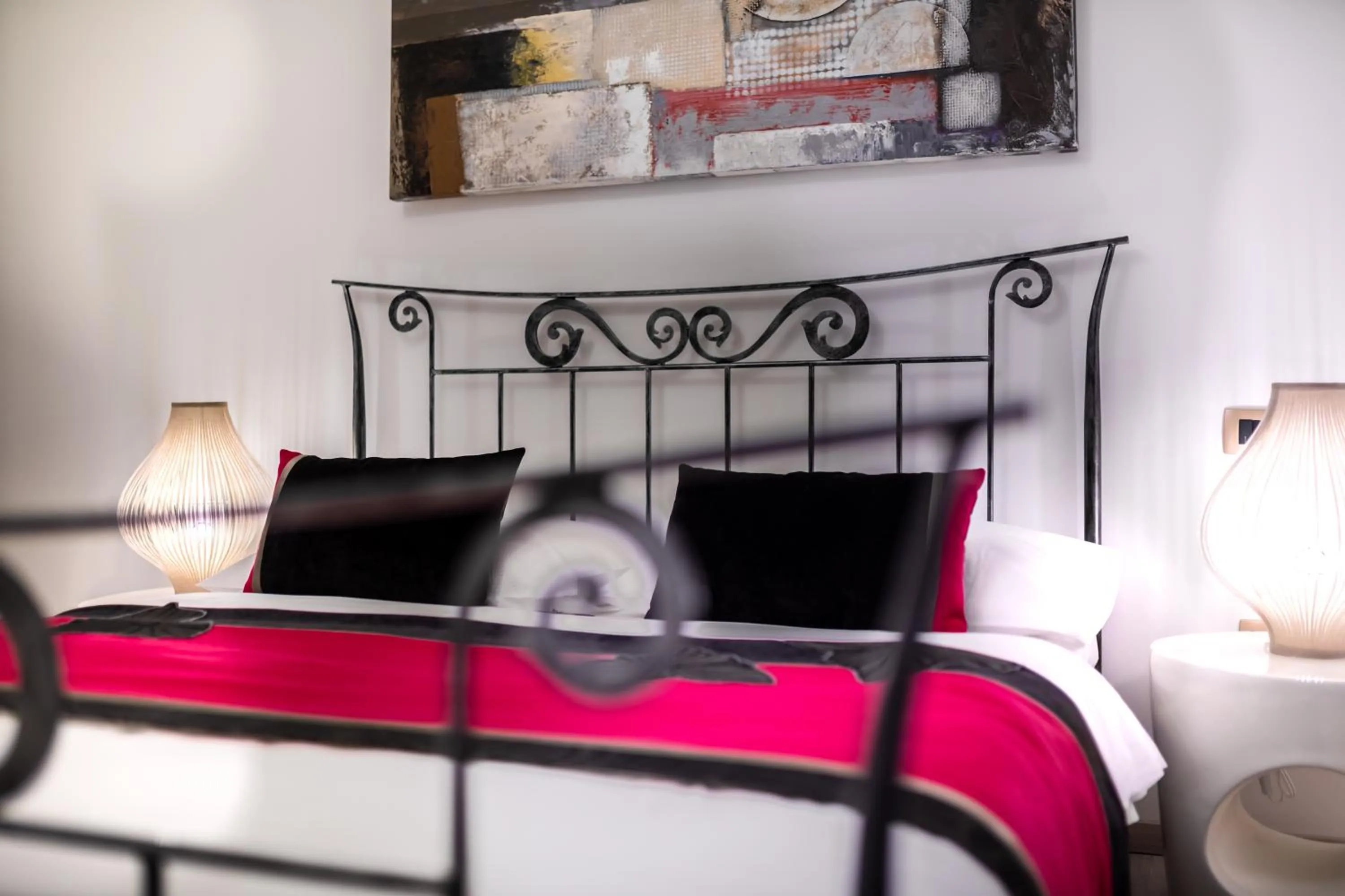 Bed in Hotel Heritage Forza