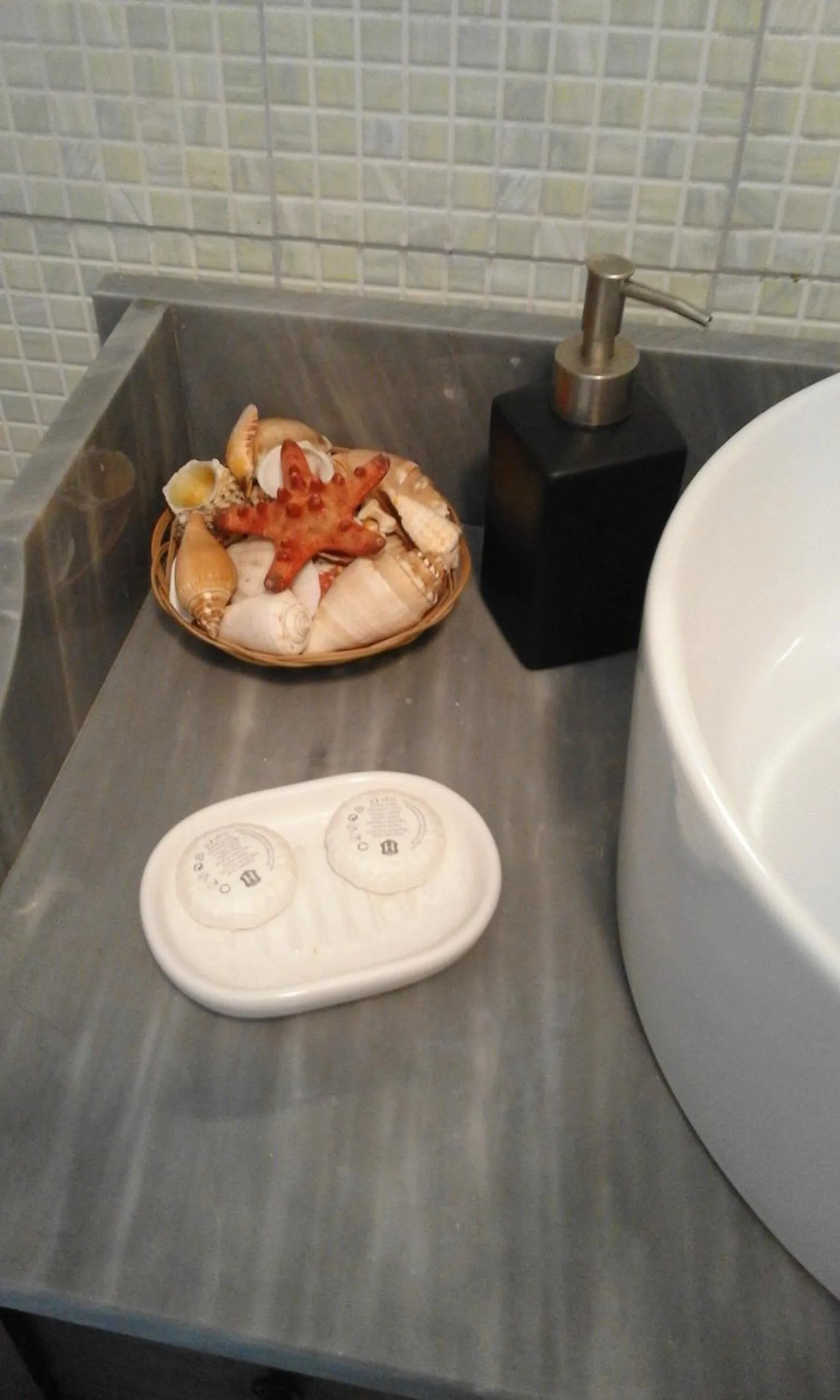 Decorative detail in Salvone's house B&B