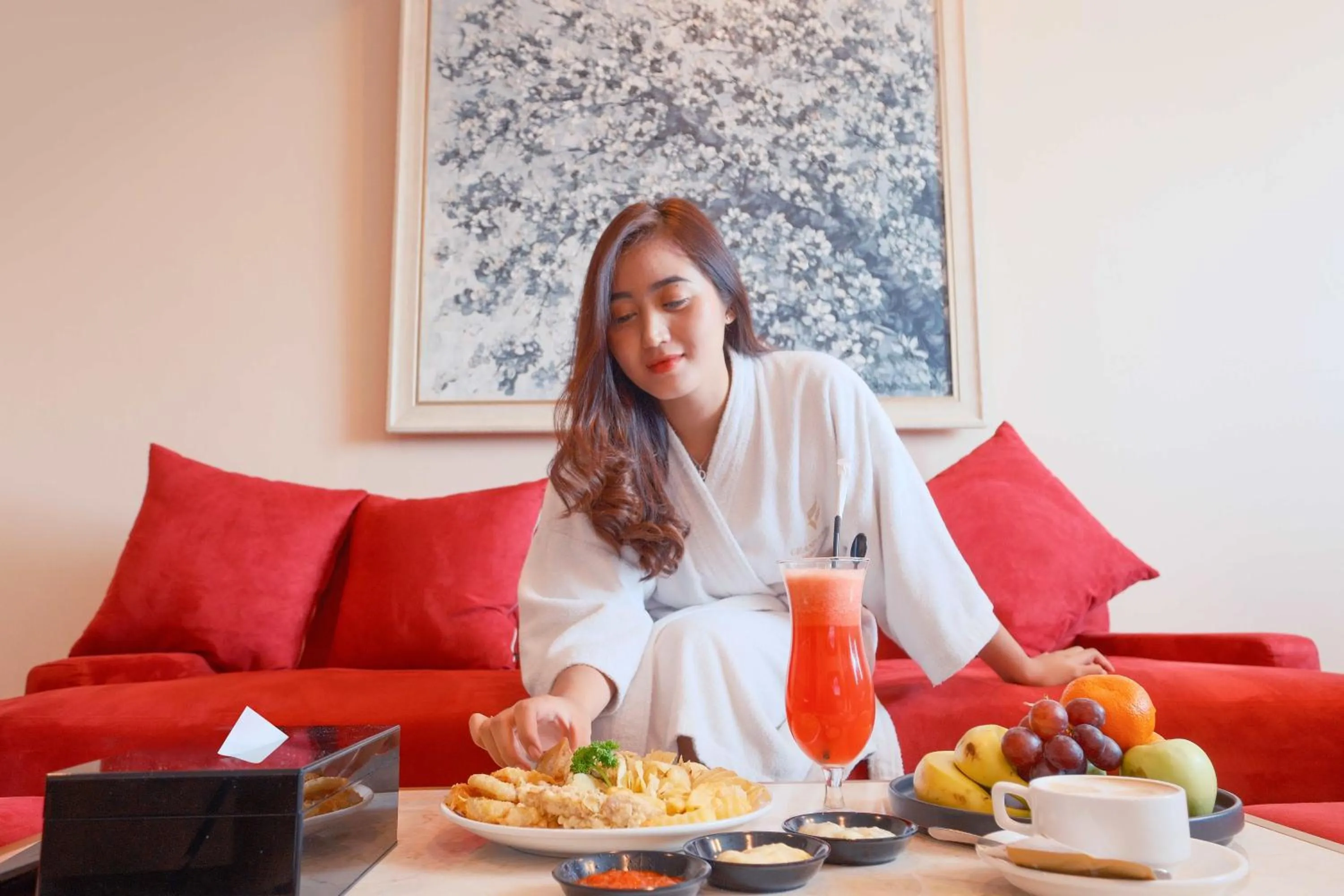 People in Grand Edge Hotel Semarang