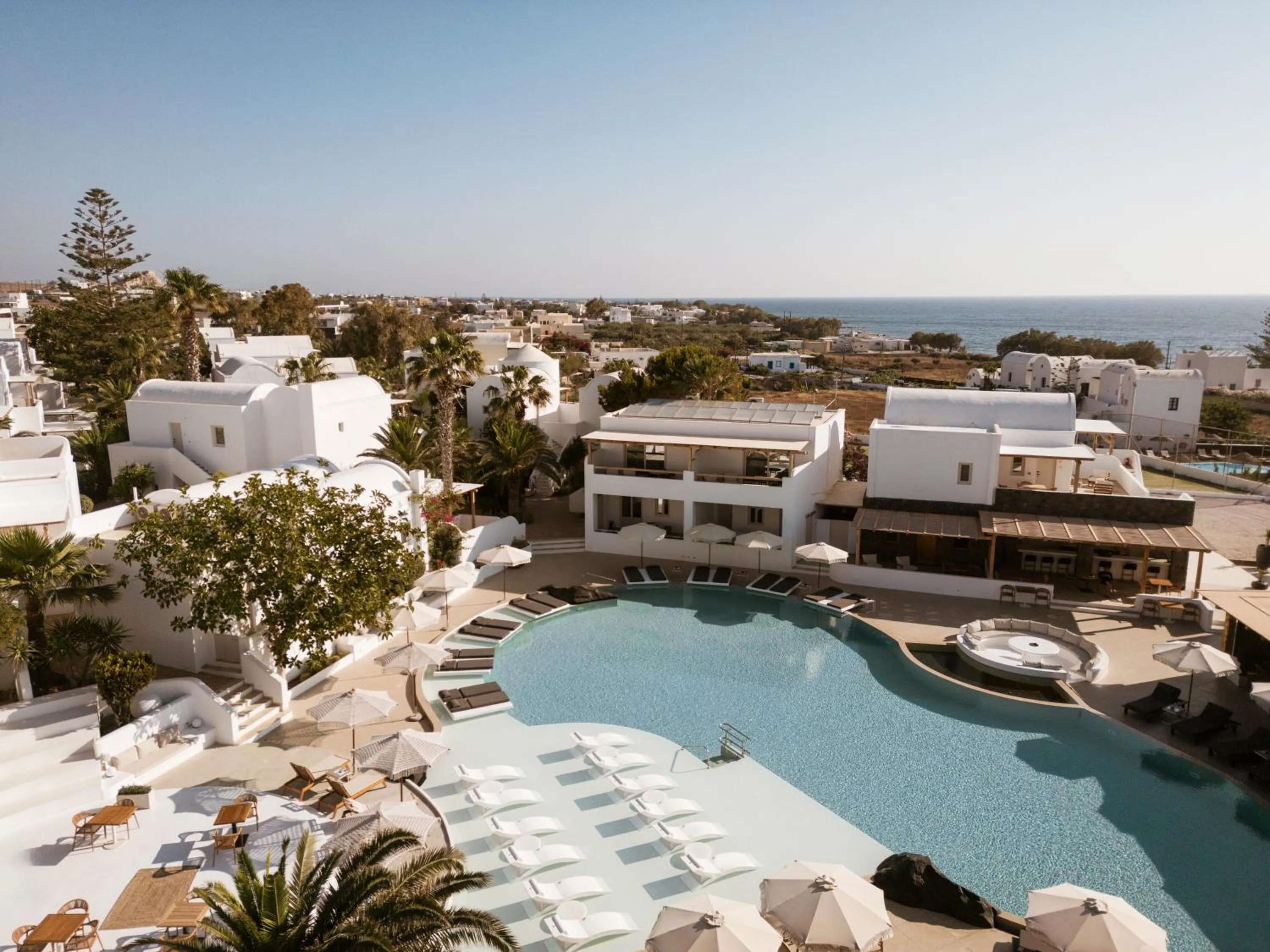 Property building in AMĀRIA Beach Resort by NOMÉE Hospitality Group