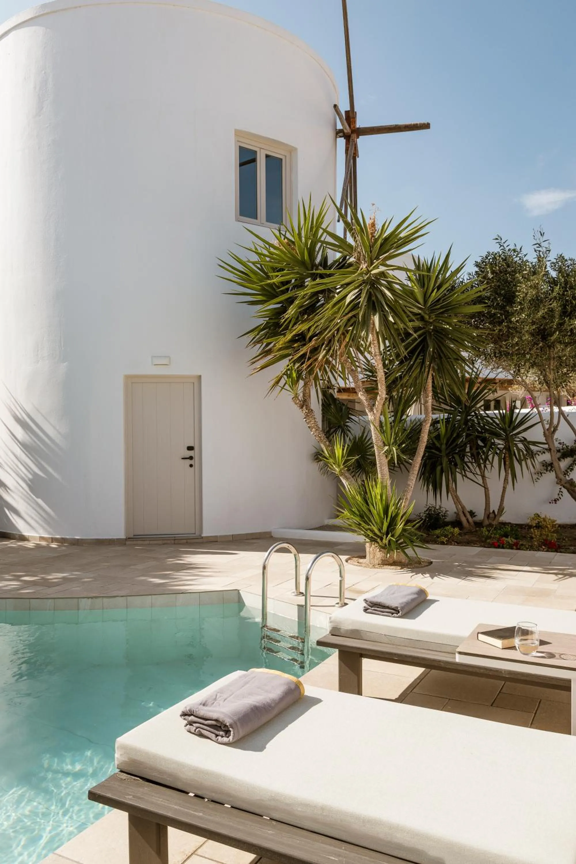 Patio in AMĀRIA Beach Resort by NOMÉE Hospitality Group