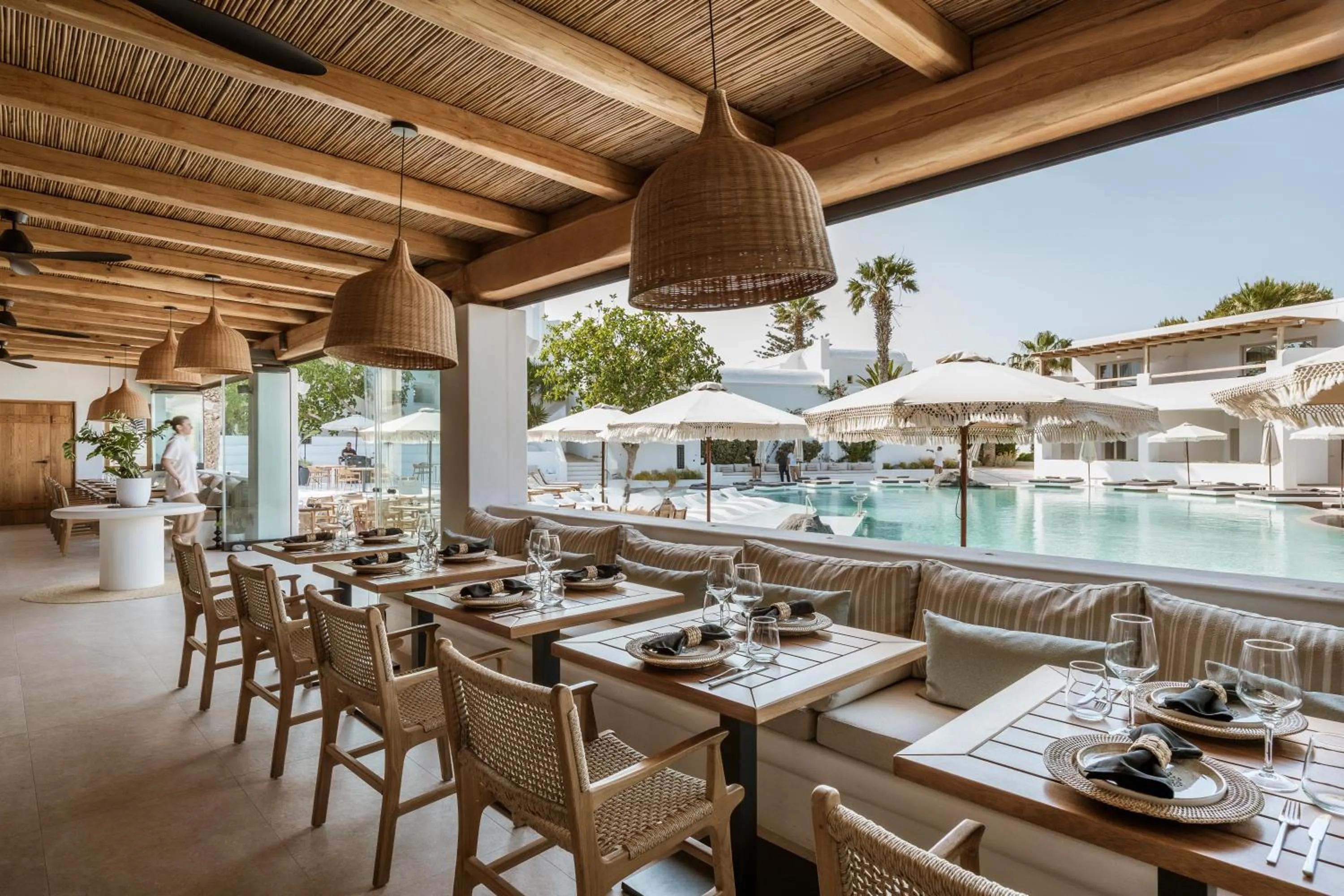 Restaurant/places to eat in AMĀRIA Beach Resort by NOMÉE Hospitality Group