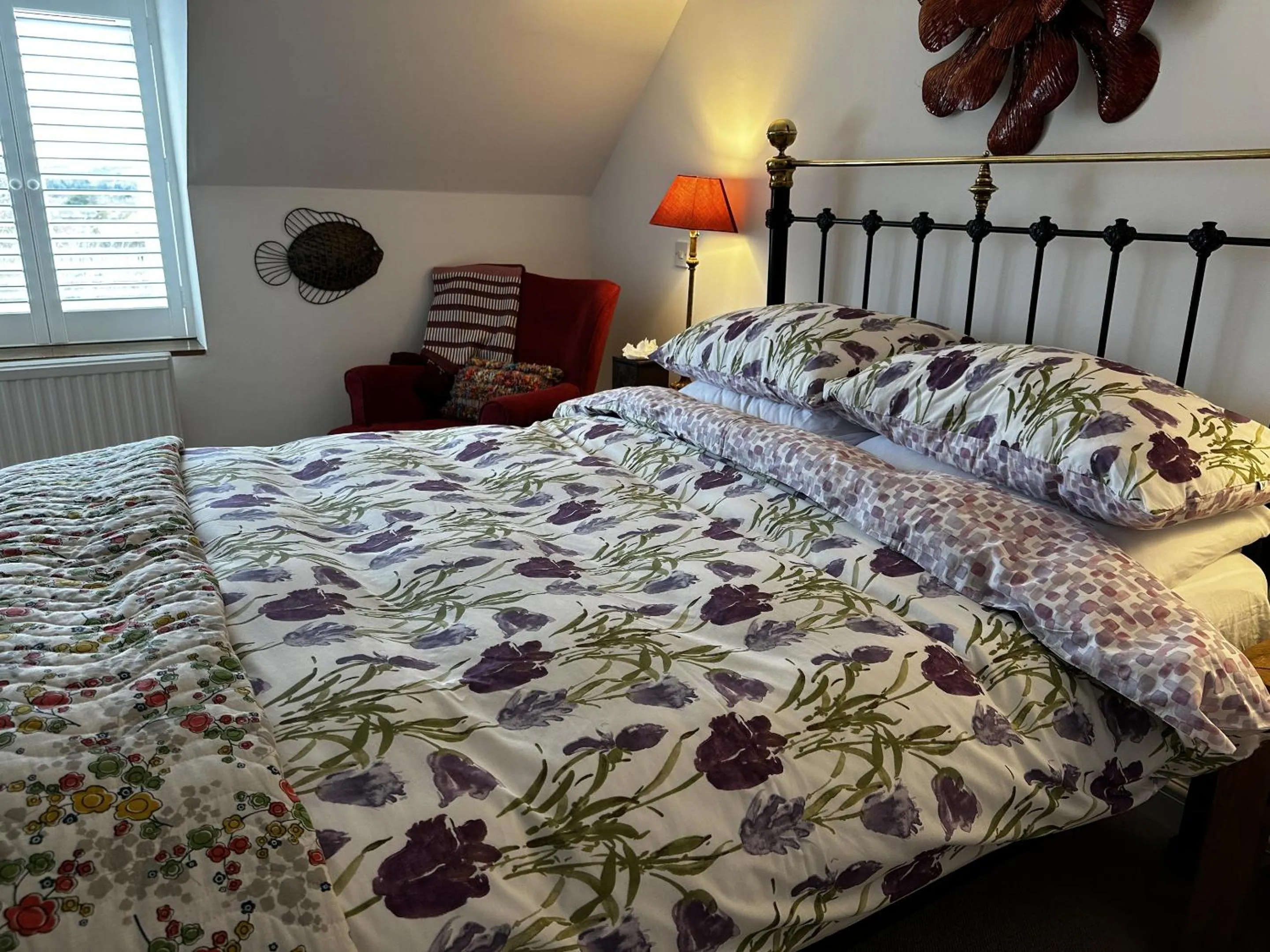 Bedroom, Bed in Sealladh Sona