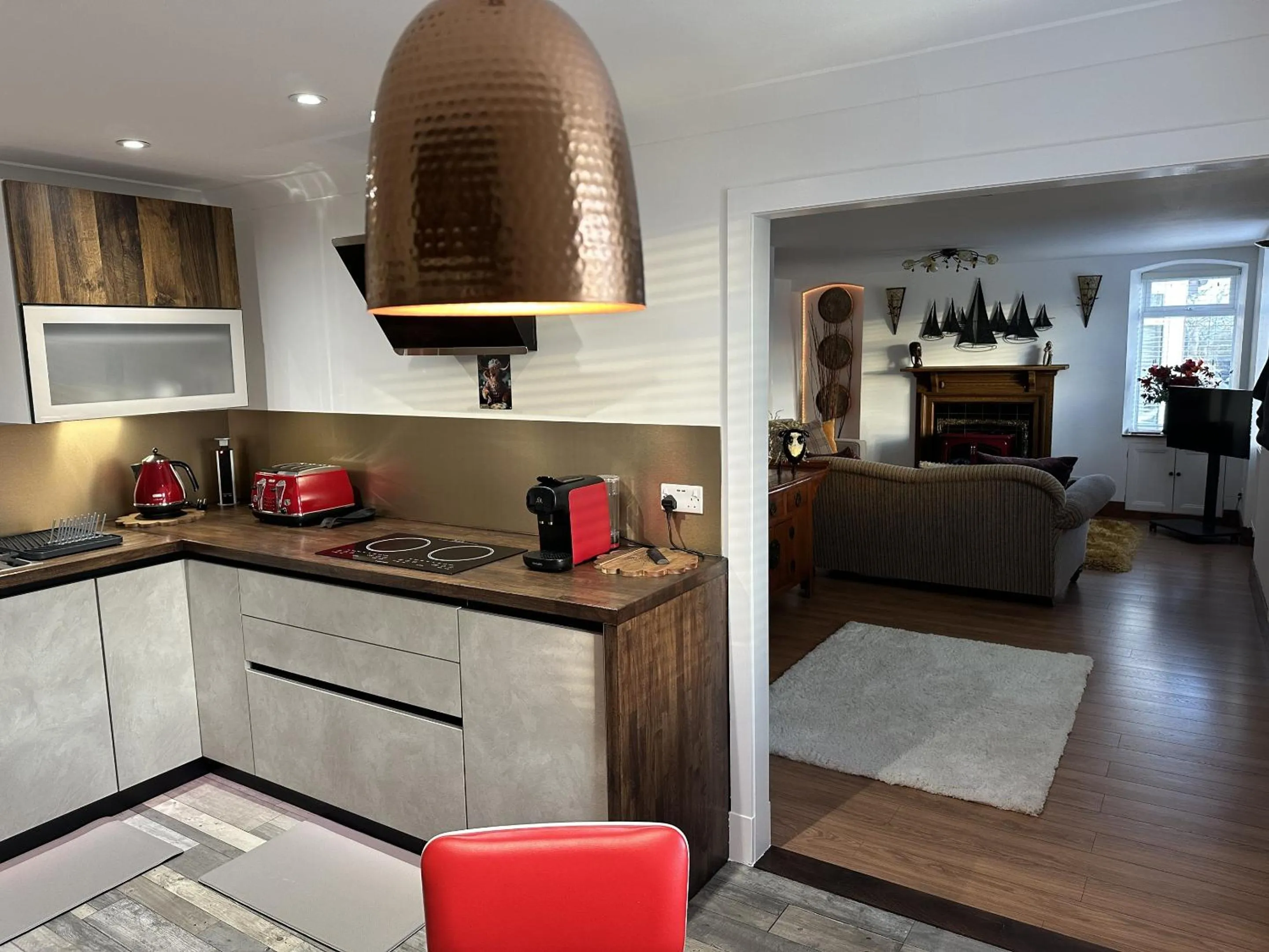 Kitchen or kitchenette in Sealladh Sona