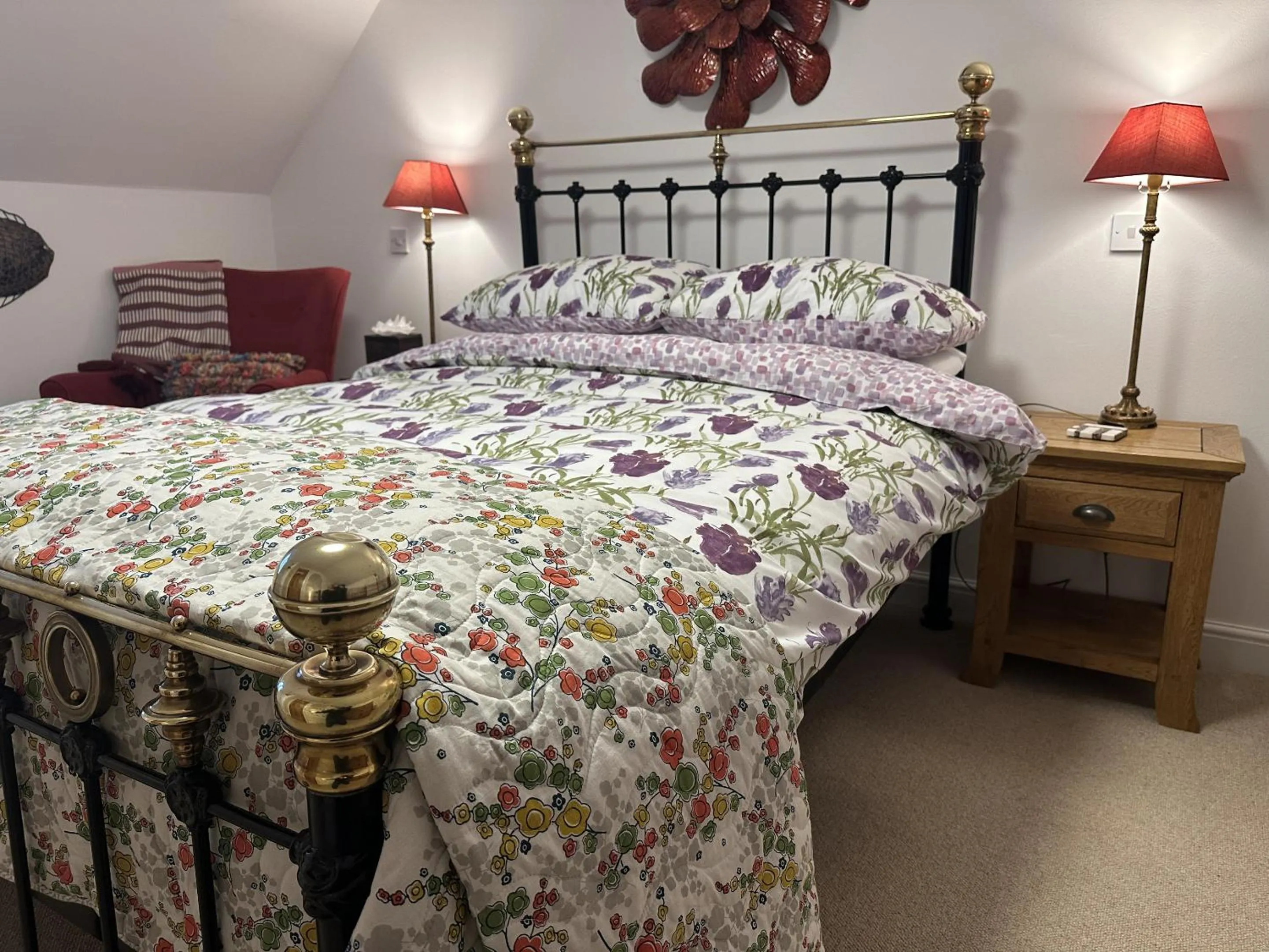 Bedroom, Bed in Sealladh Sona