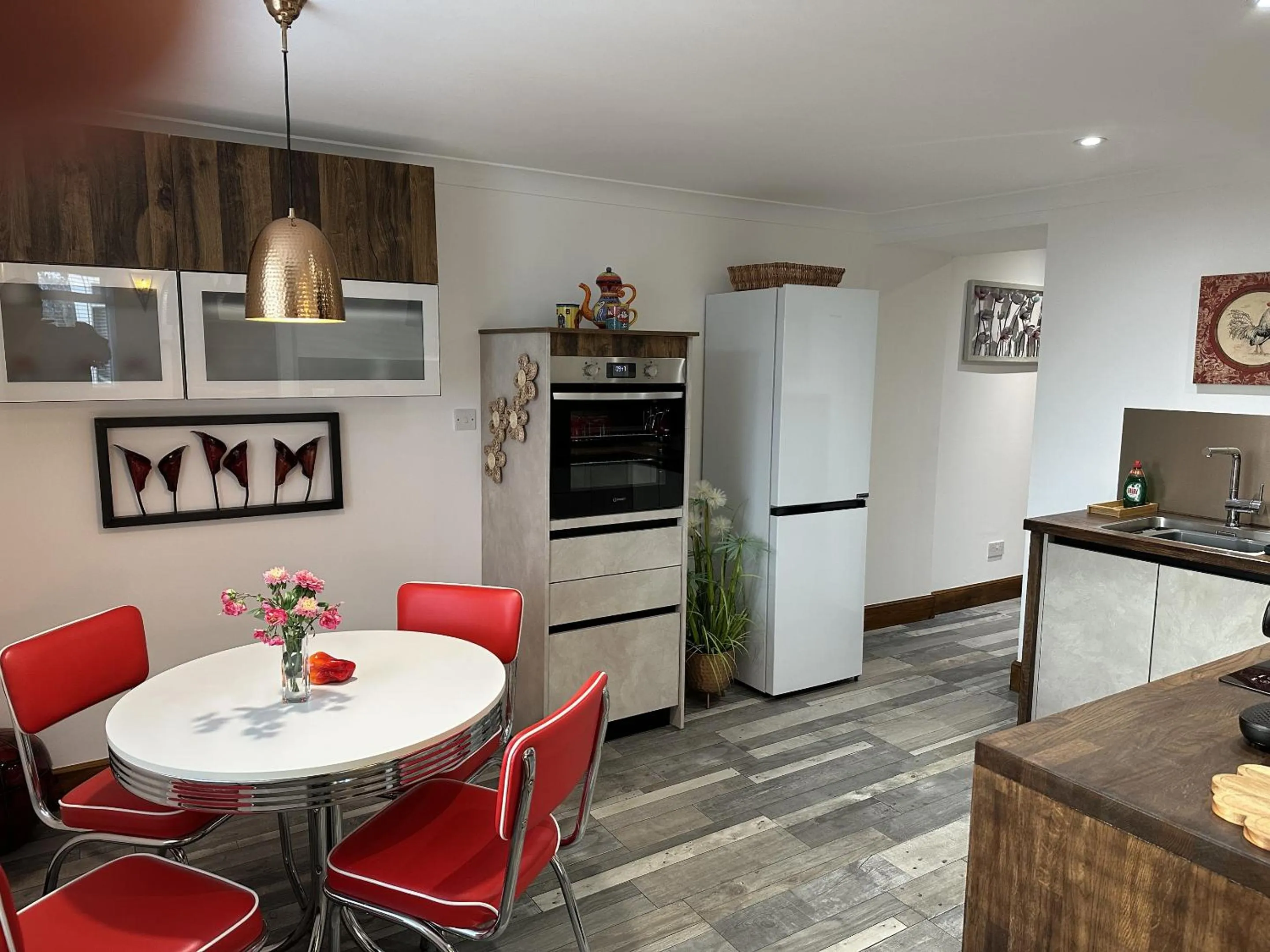 Kitchen or kitchenette in Sealladh Sona