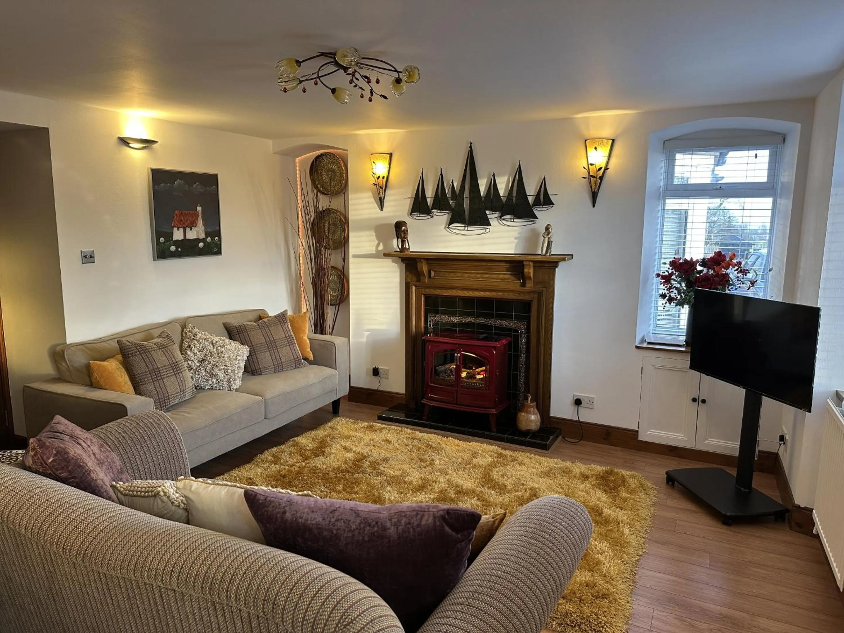 Living room in Sealladh Sona