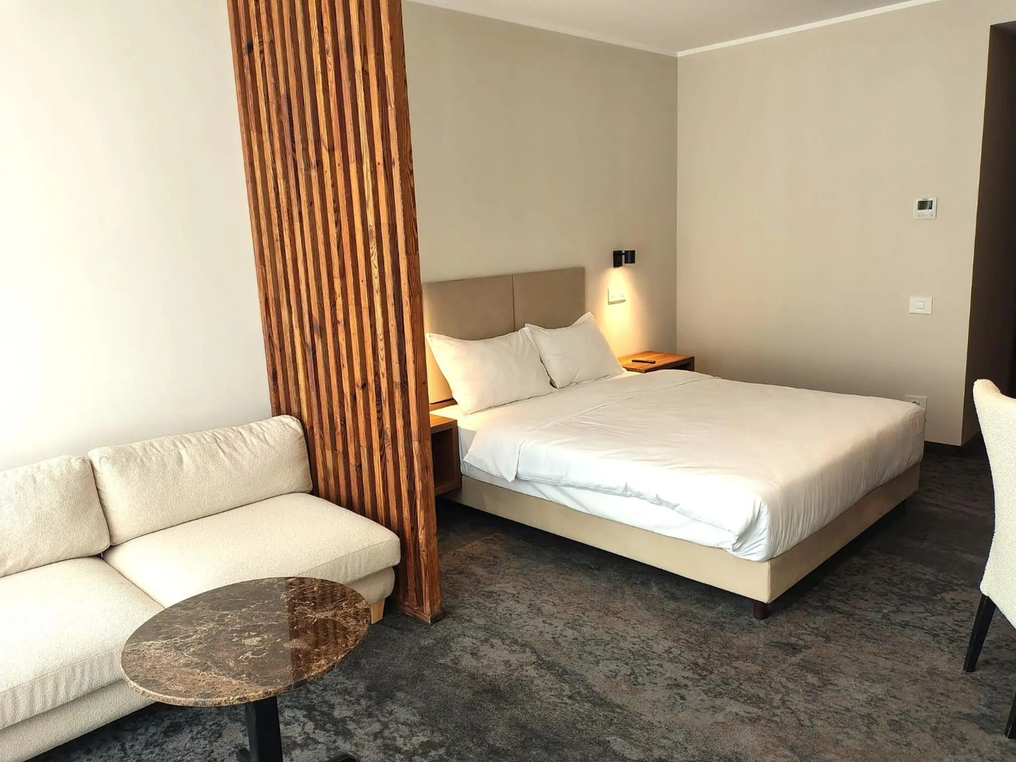 Decorative detail, Bed in Embassy Romana