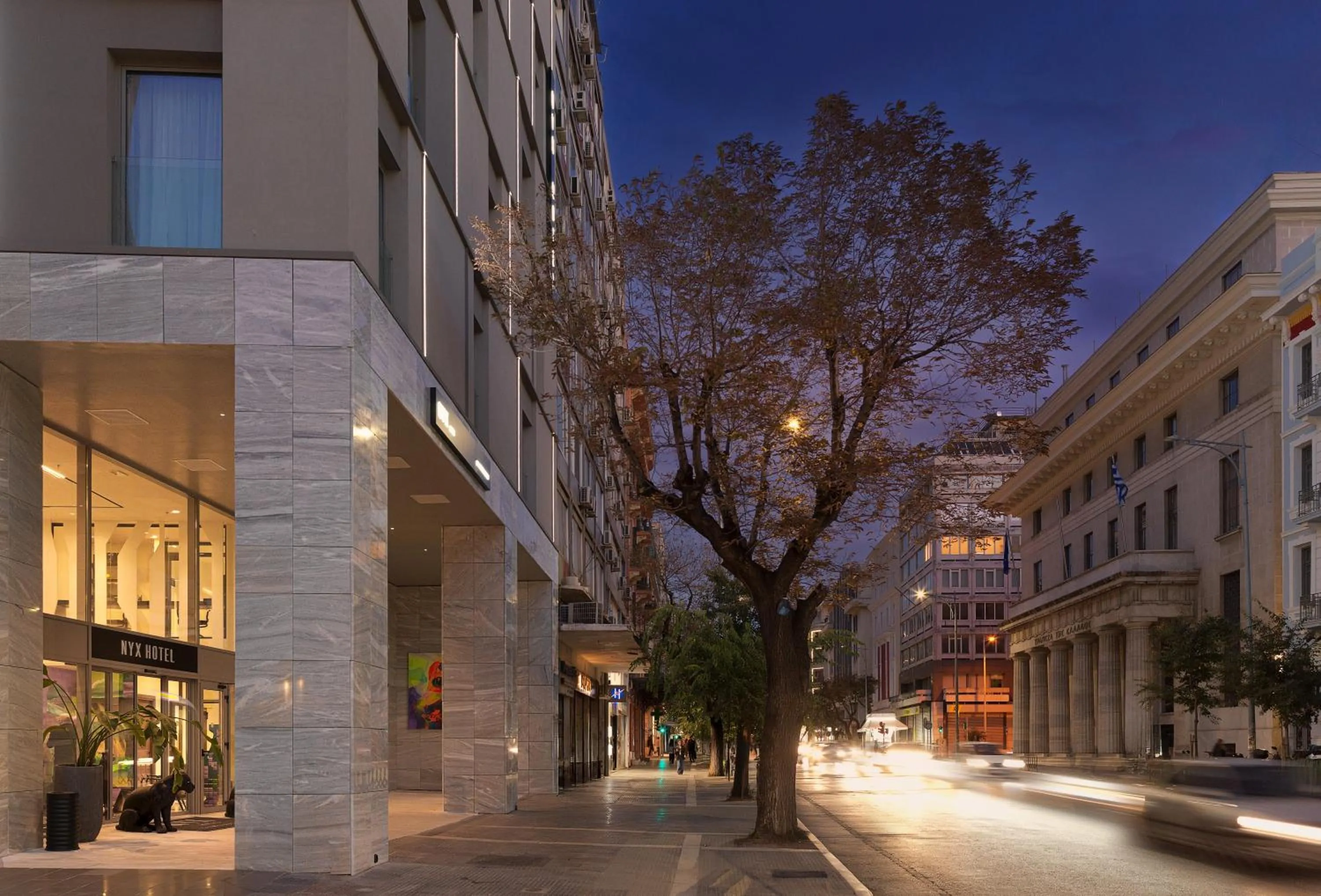 Night in NYX Hotel Thessaloniki