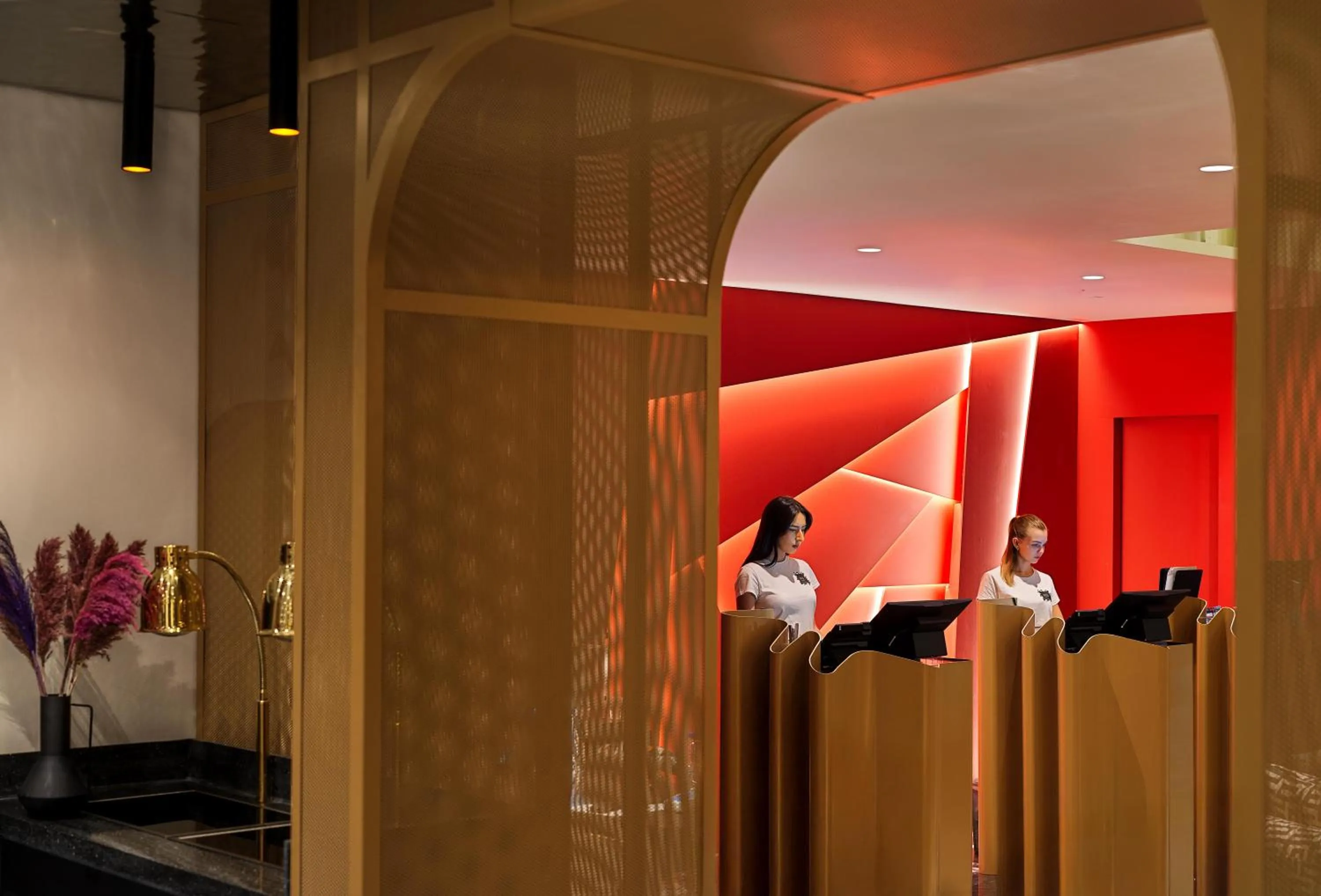 Lobby or reception in NYX Hotel Thessaloniki