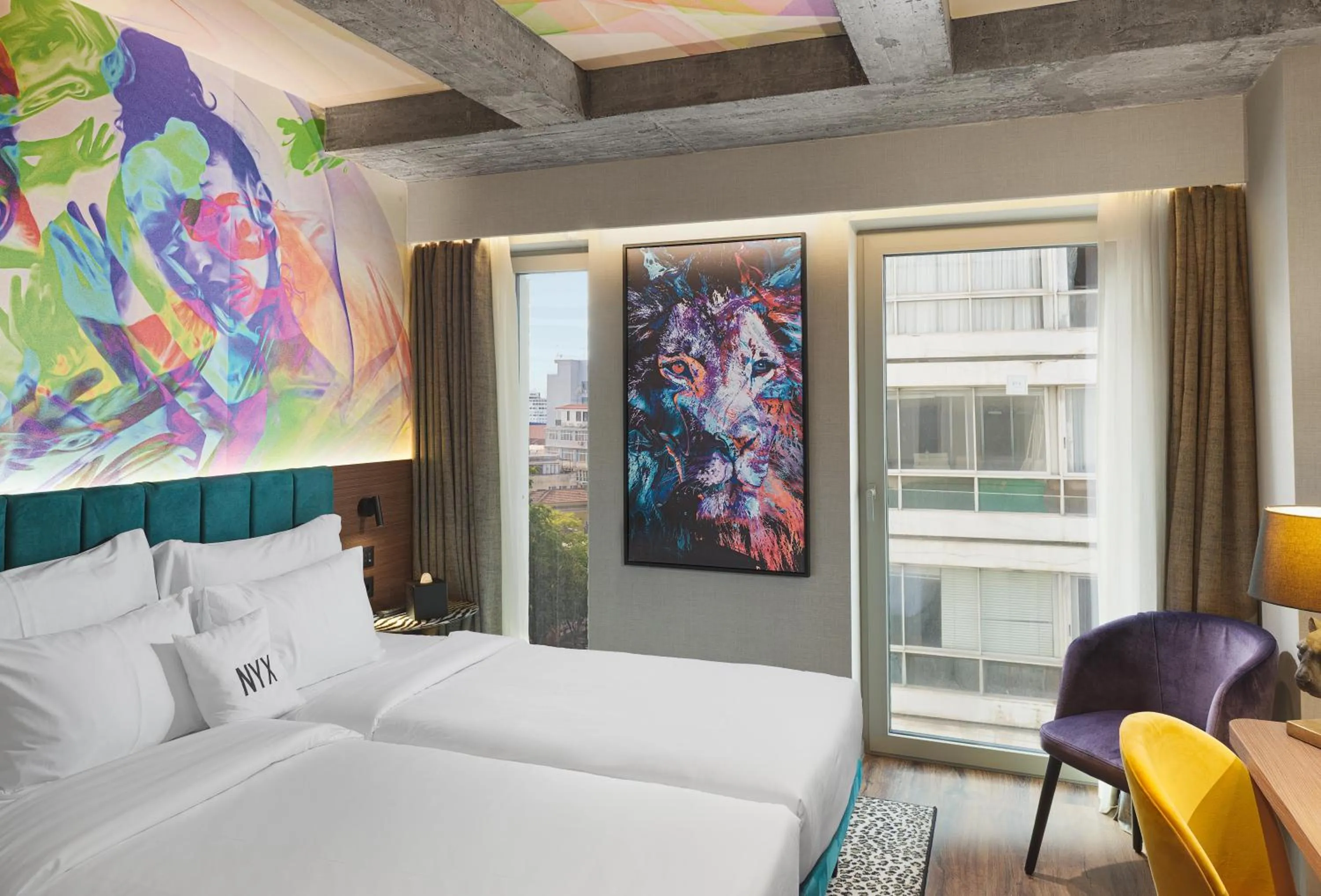 Photo of the whole room, Bed in NYX Hotel Thessaloniki