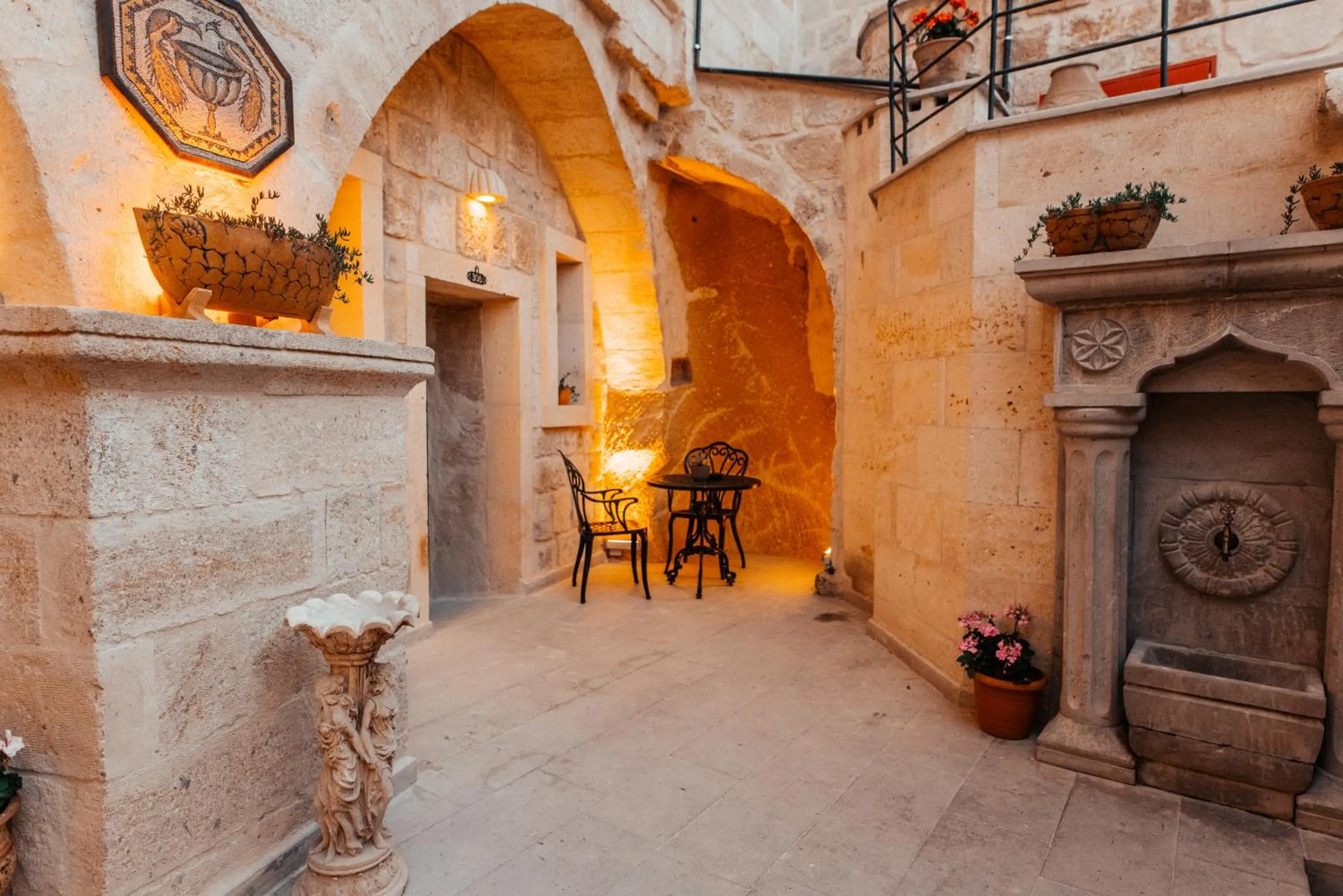 Patio in Lagoon Cave Suites