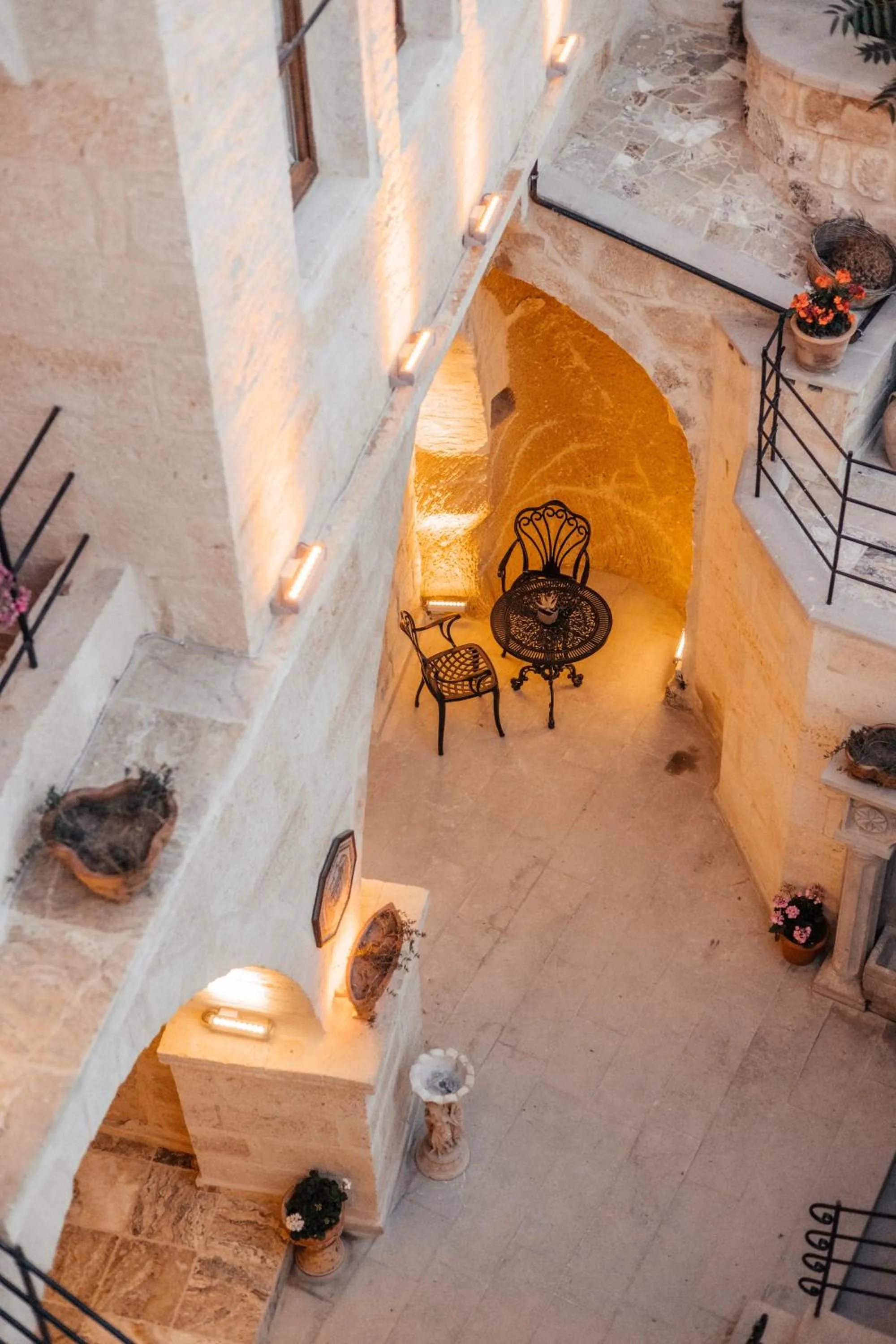 Patio in Lagoon Cave Suites
