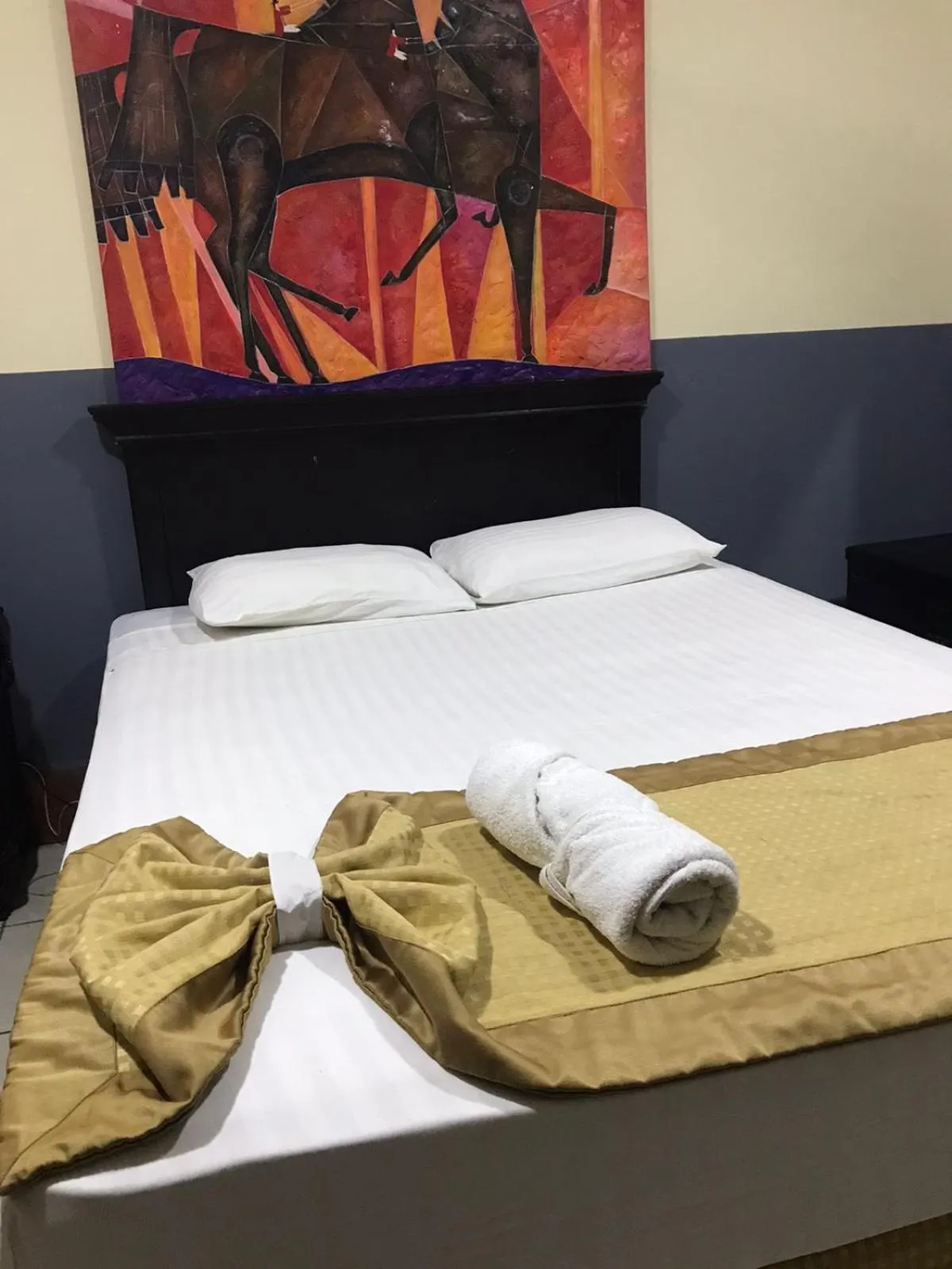 Bed in Hotel Plaza Cosiguina