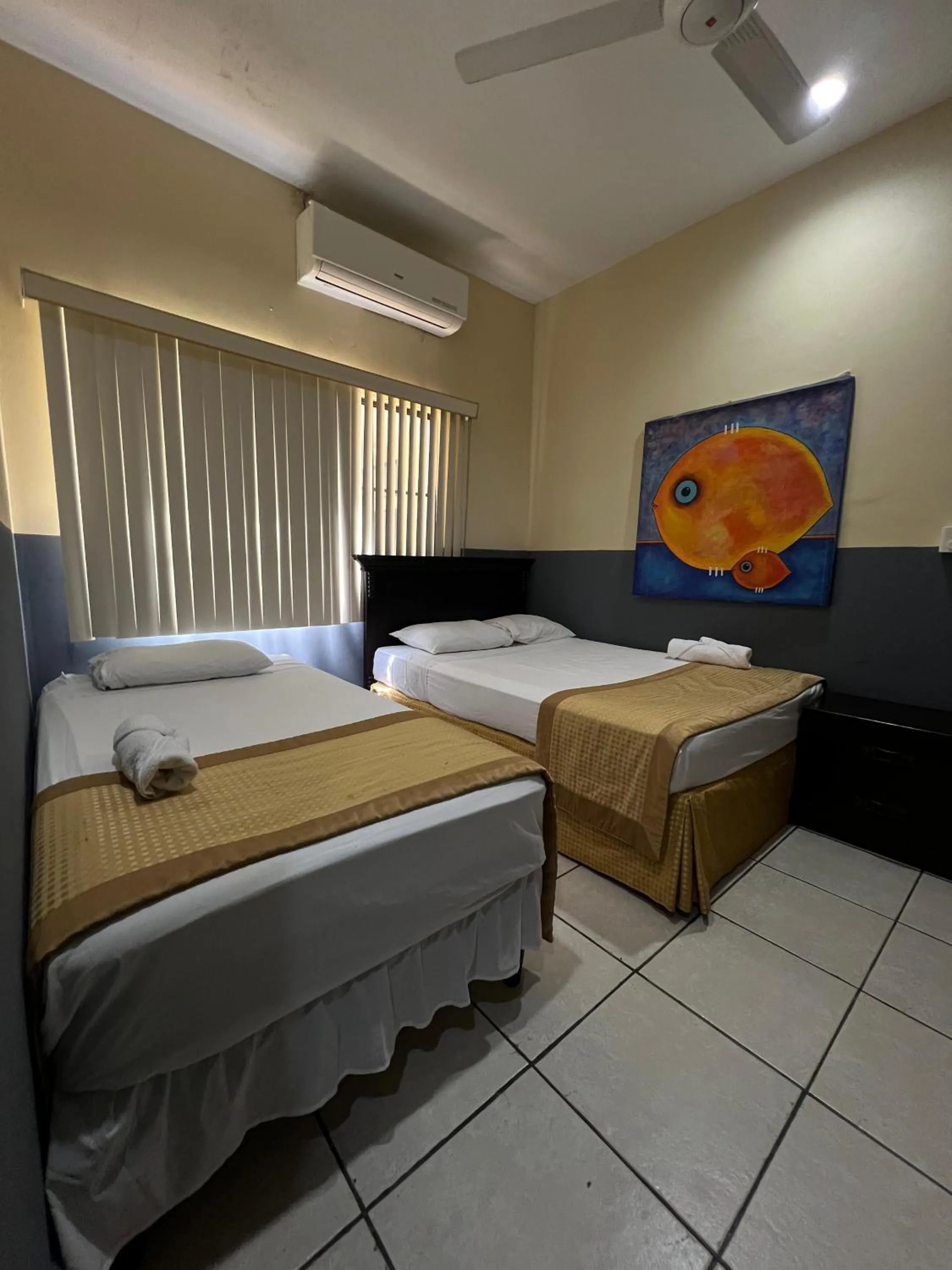 Bed in Hotel Plaza Cosiguina