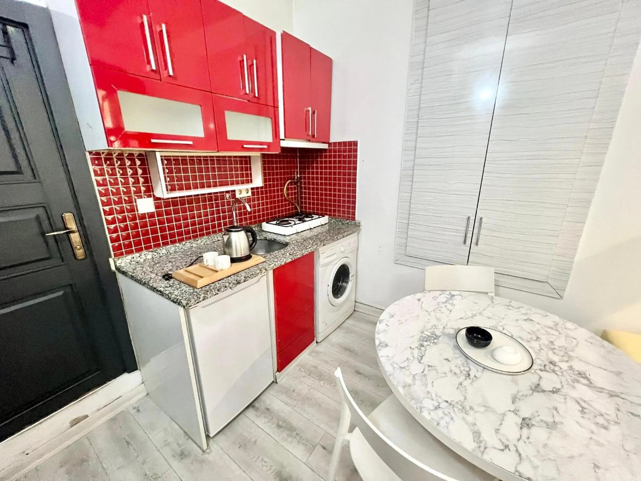 Kitchen or kitchenette in White Inn Taksim