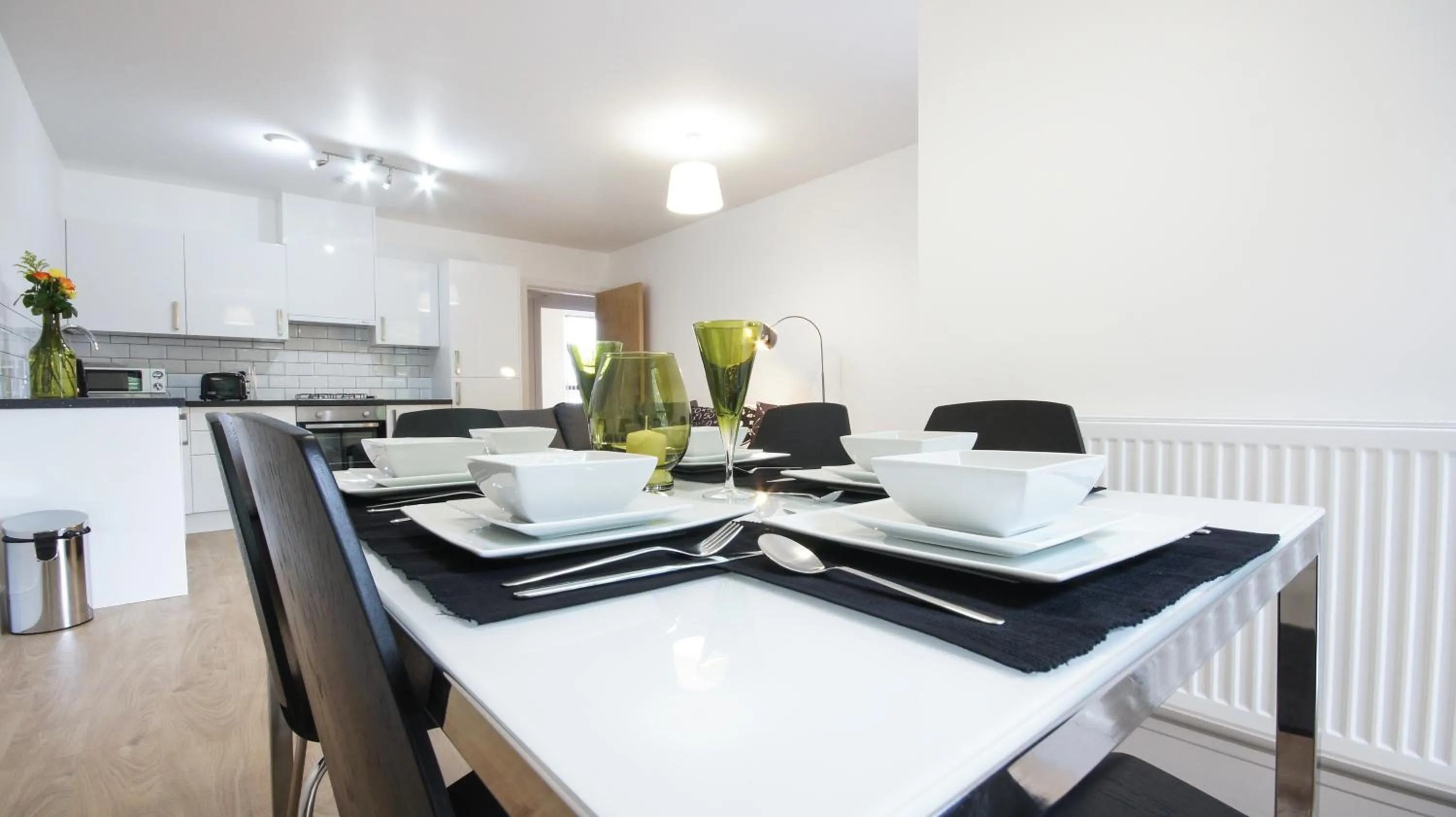 Dining area in Andora Apartments