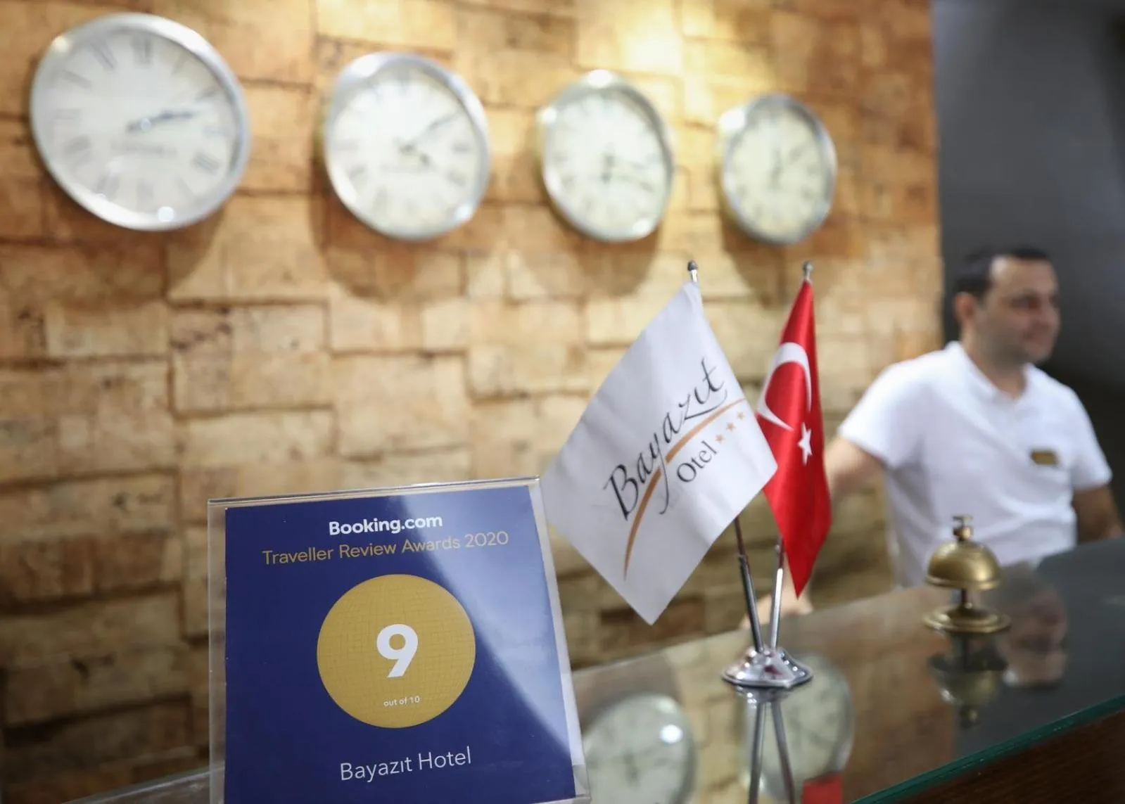 Property logo or sign in Bayazıt Hotel