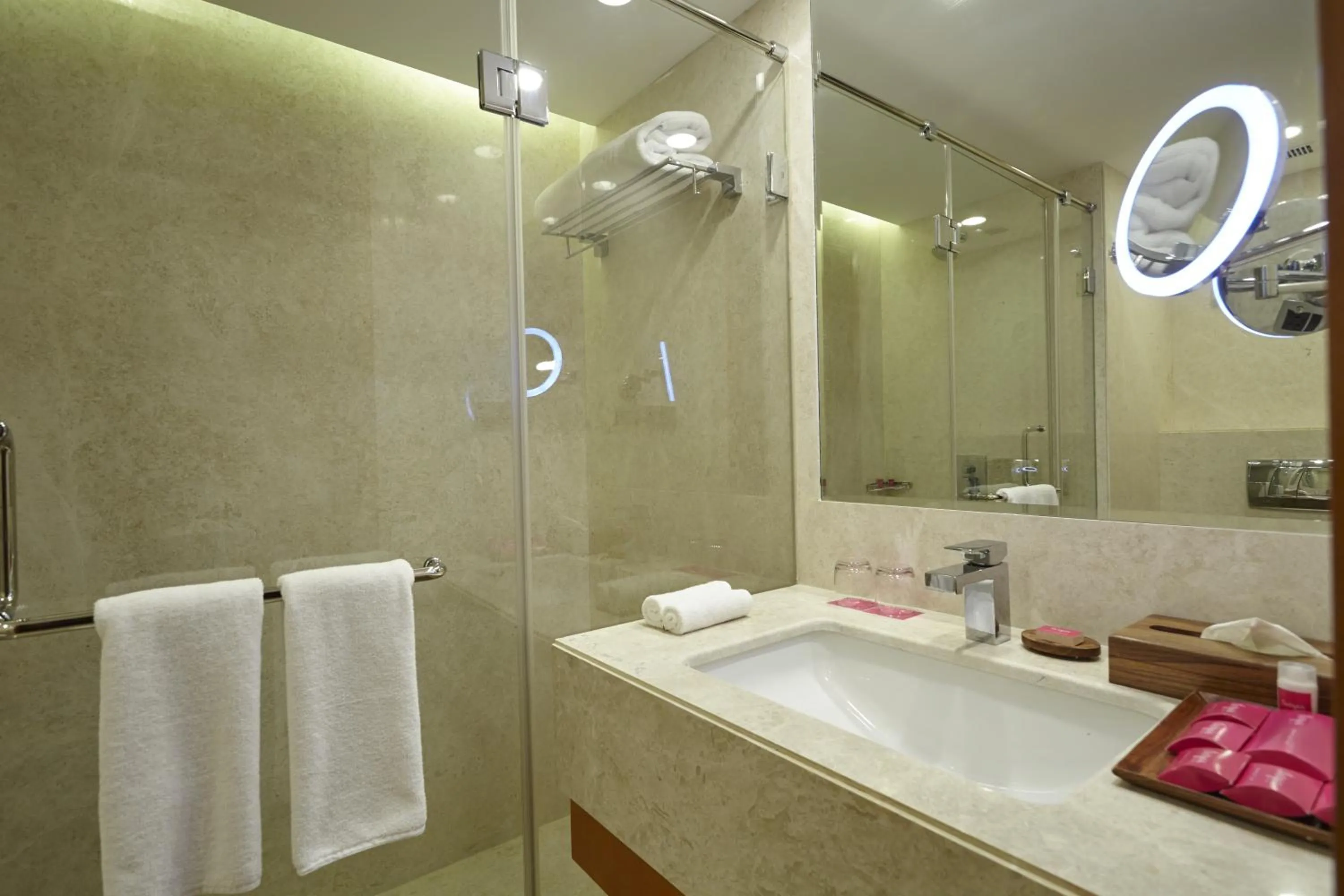 Bathroom in Turyaa Chennai - OMR IT Expressway