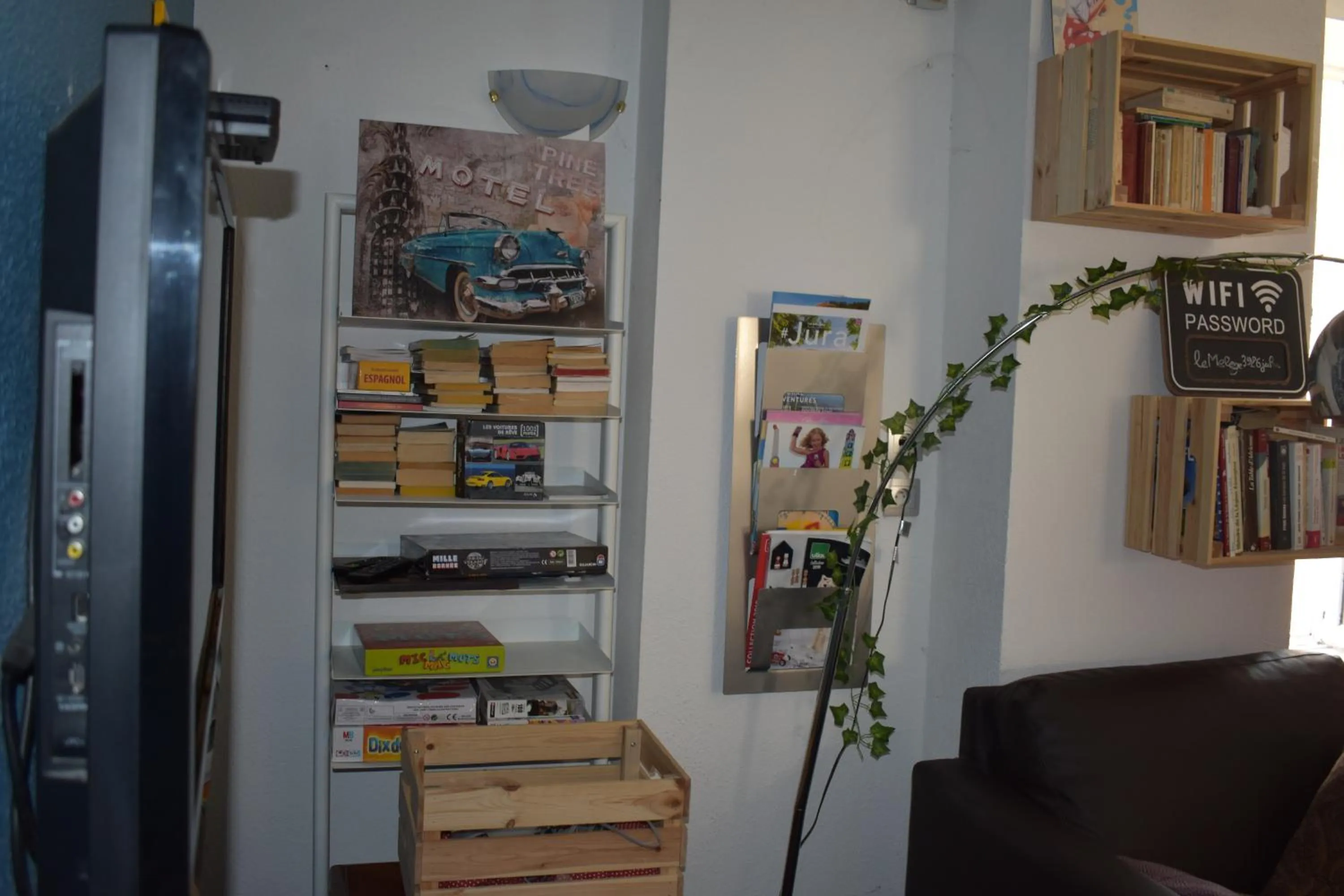 Living room in Hôtel Le Mélèze