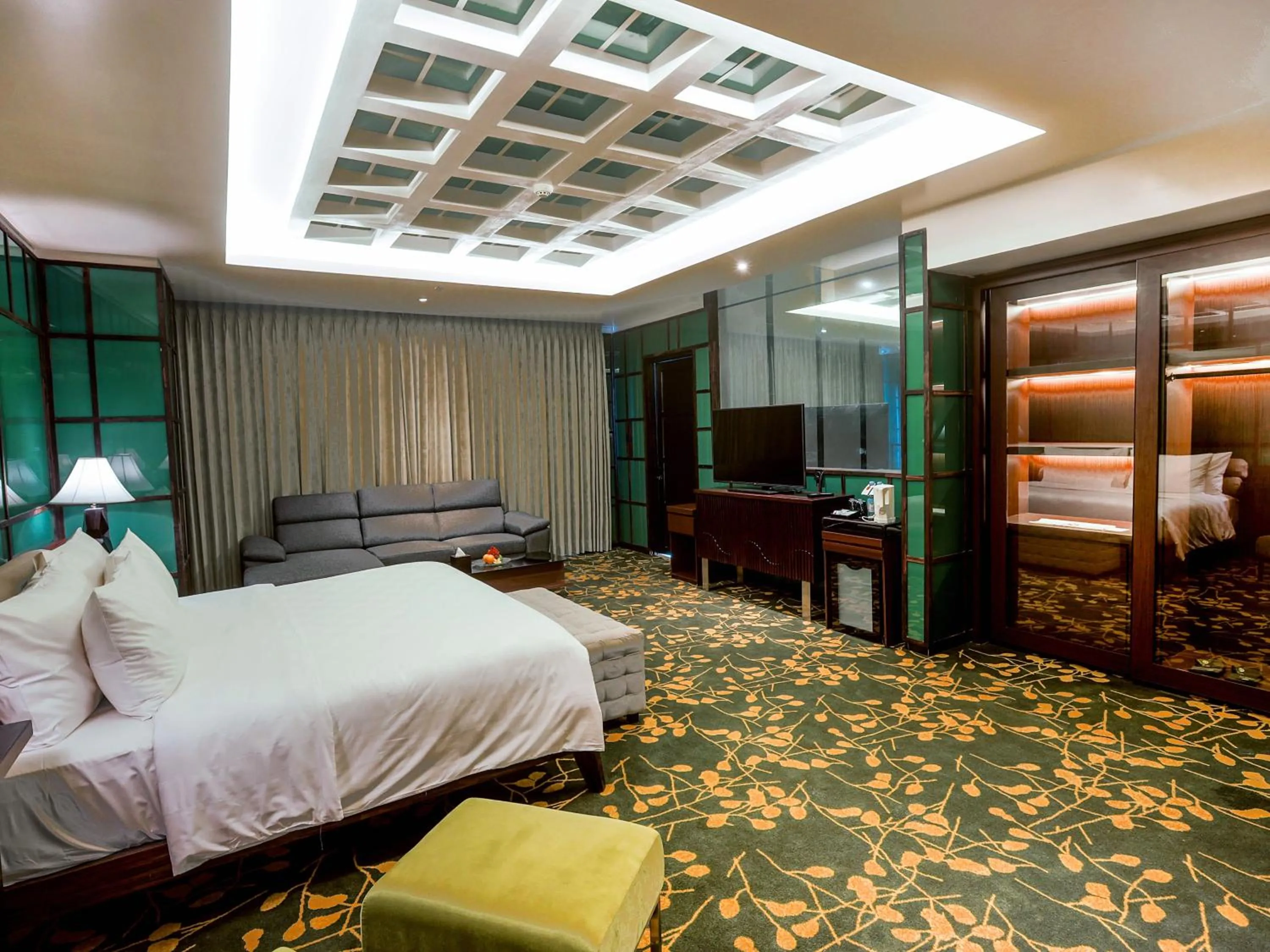 Bed in Grand Sya Hotel