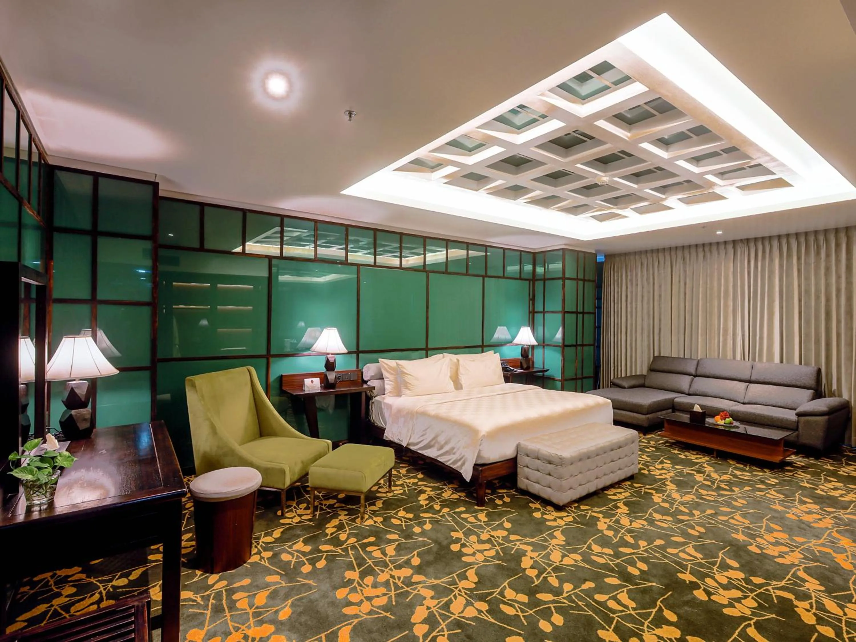 Bed in Grand Sya Hotel