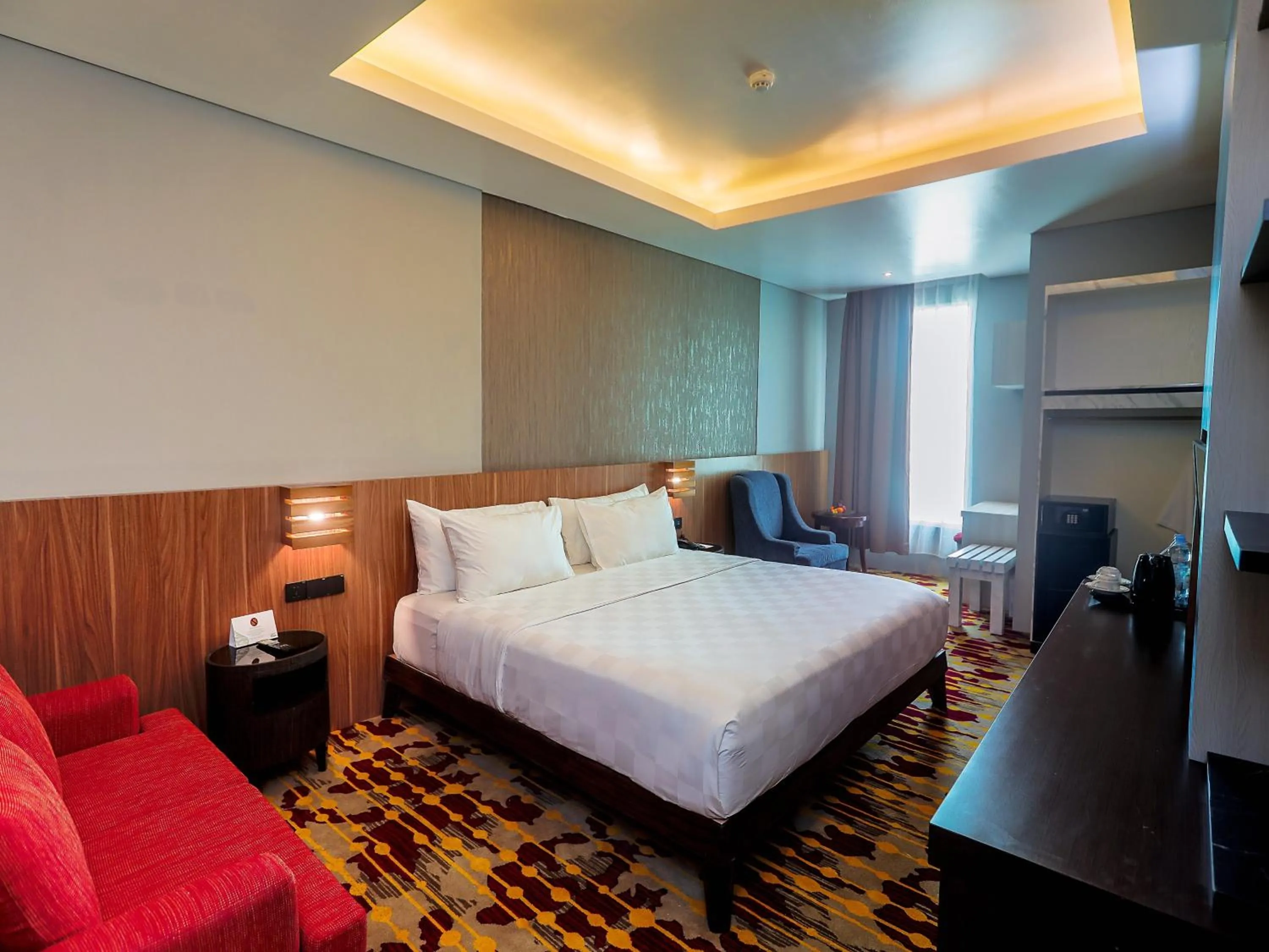 Bed in Grand Sya Hotel