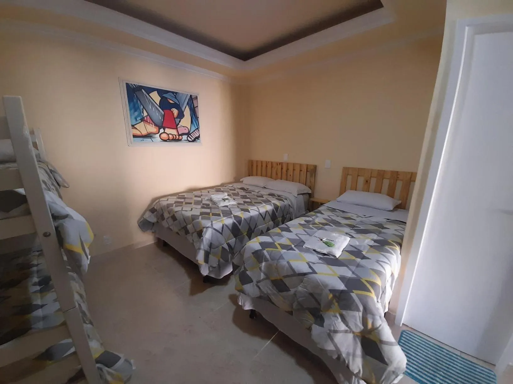 Bedroom, Bed in Pousada Ceará - Porto das Dunas