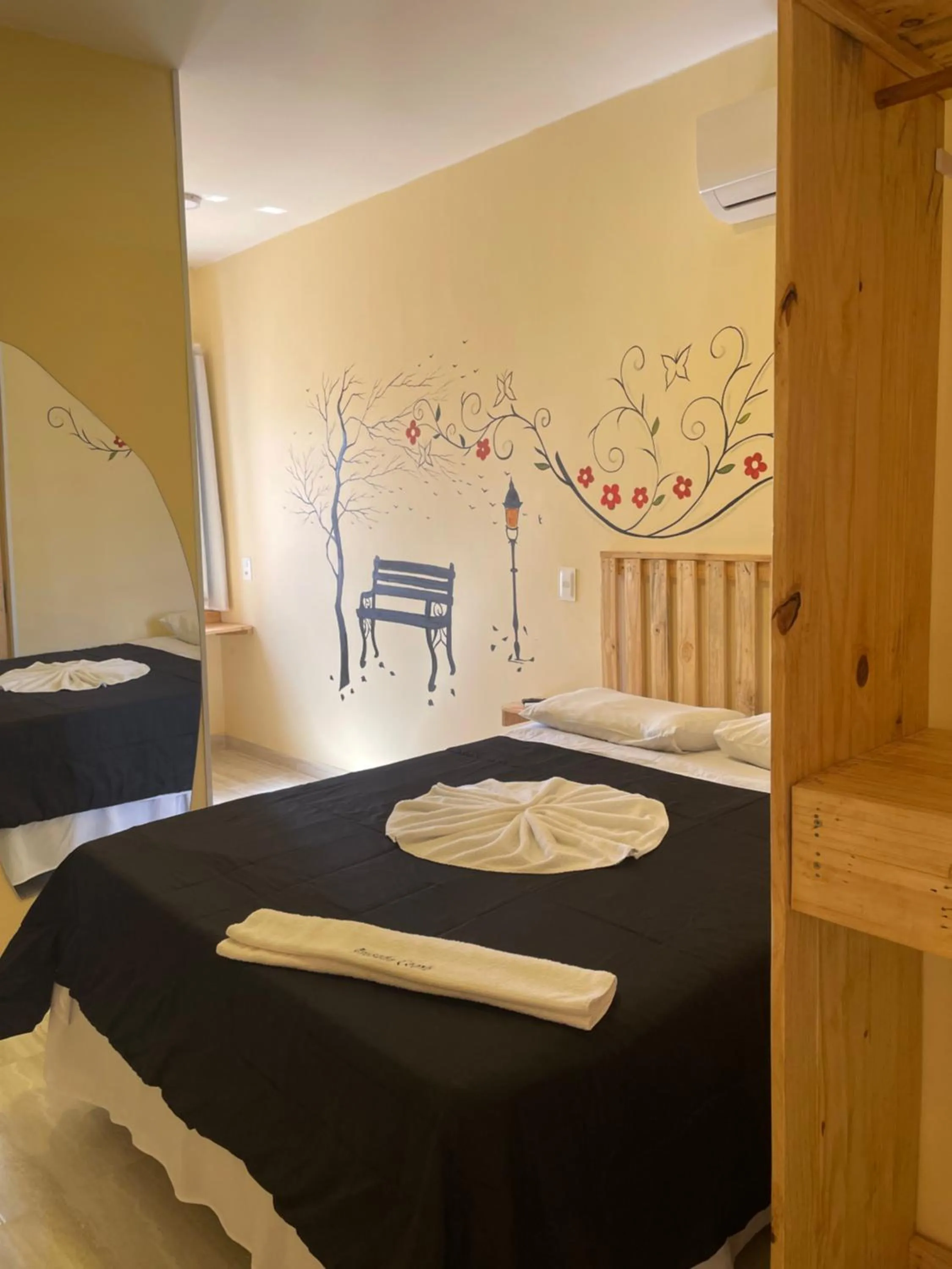 Bed in Pousada Ceará - Porto das Dunas