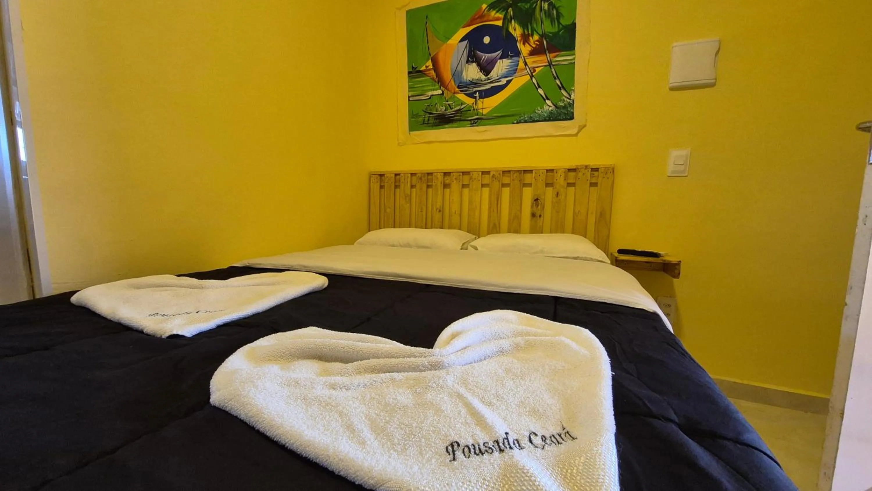 Bed in Pousada Ceará - Porto das Dunas