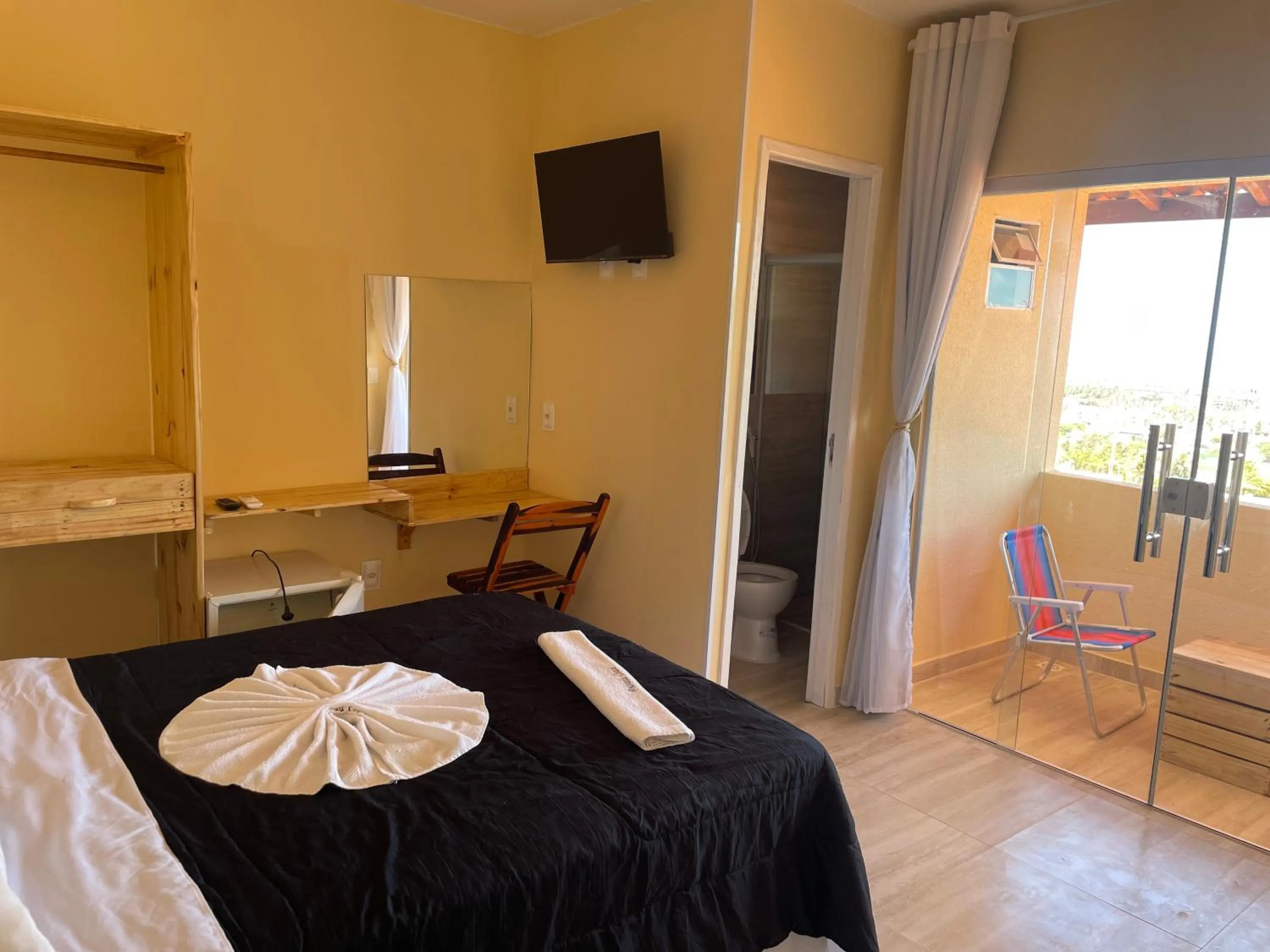 Bed in Pousada Ceará - Porto das Dunas