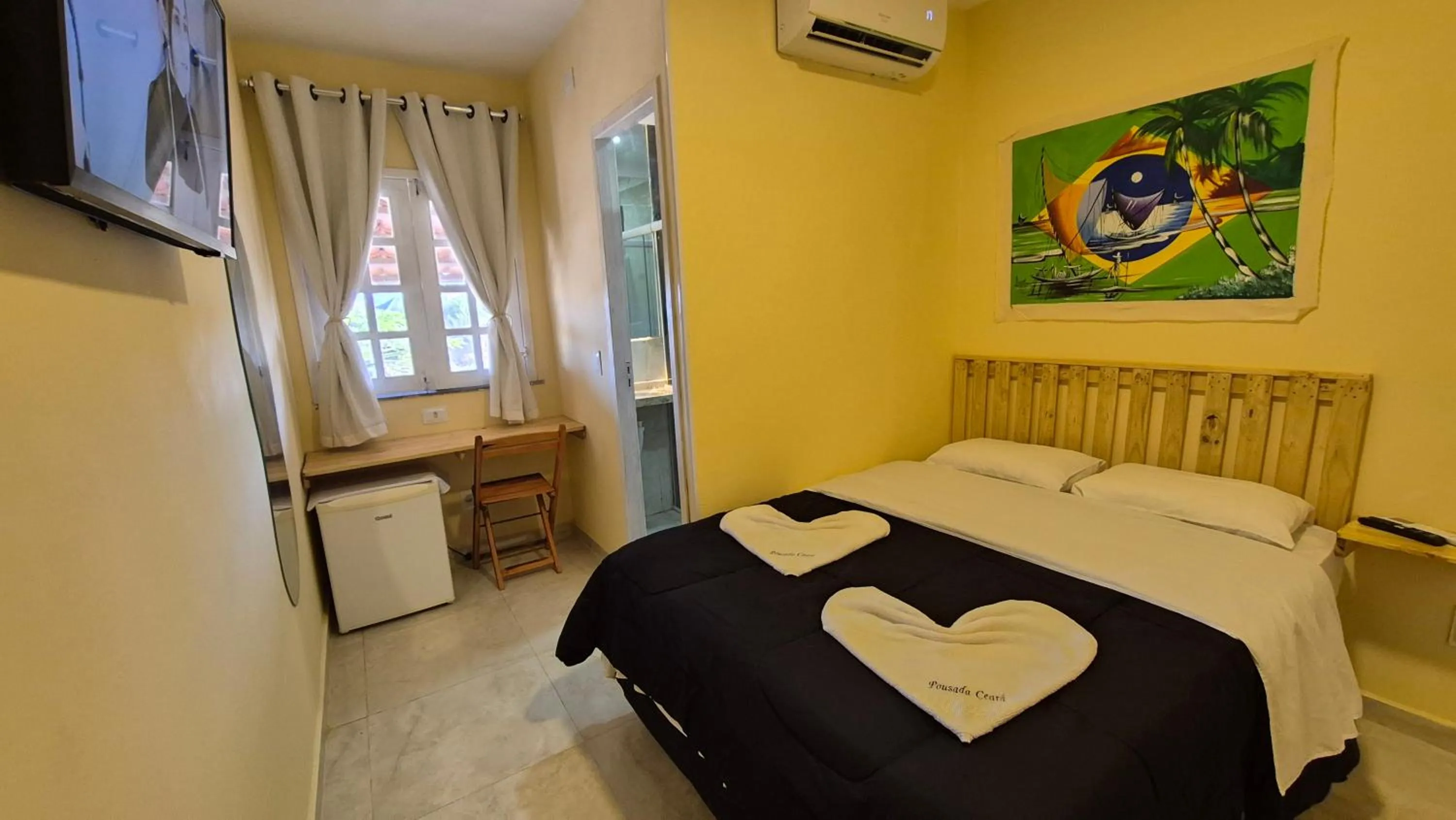 Bed in Pousada Ceará - Porto das Dunas