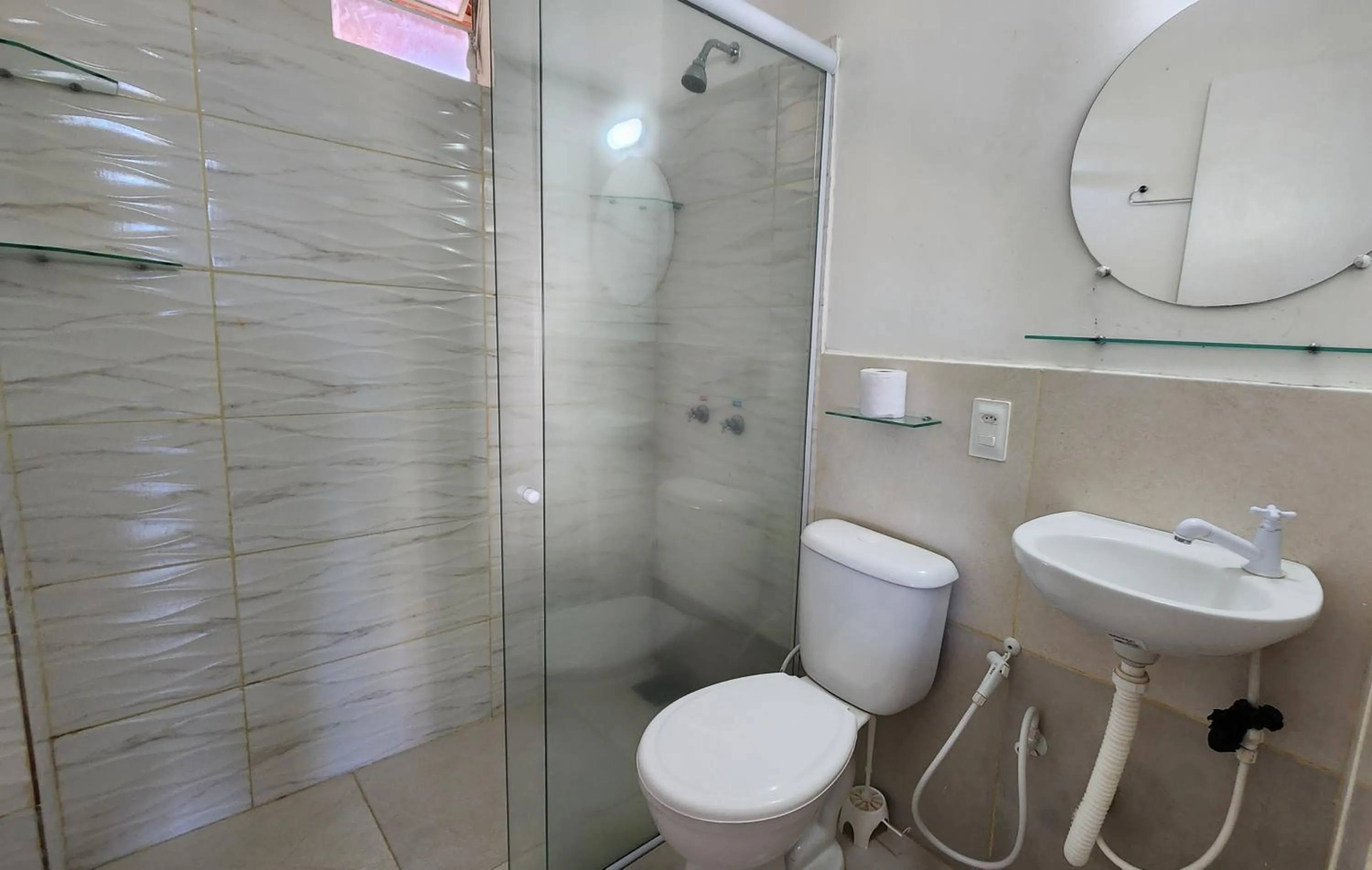 Toilet in Pousada Ceará - Porto das Dunas