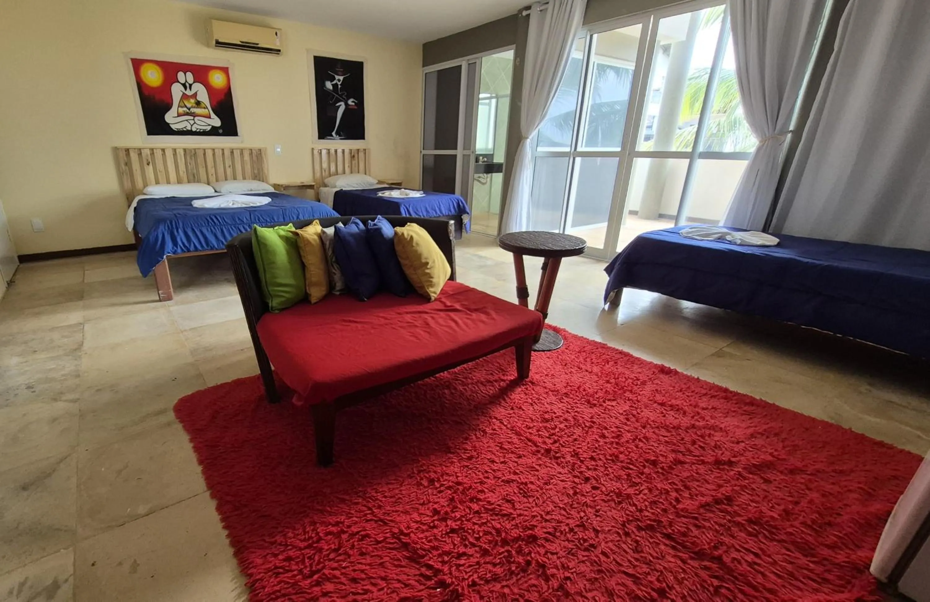 Bed in Pousada Ceará - Porto das Dunas