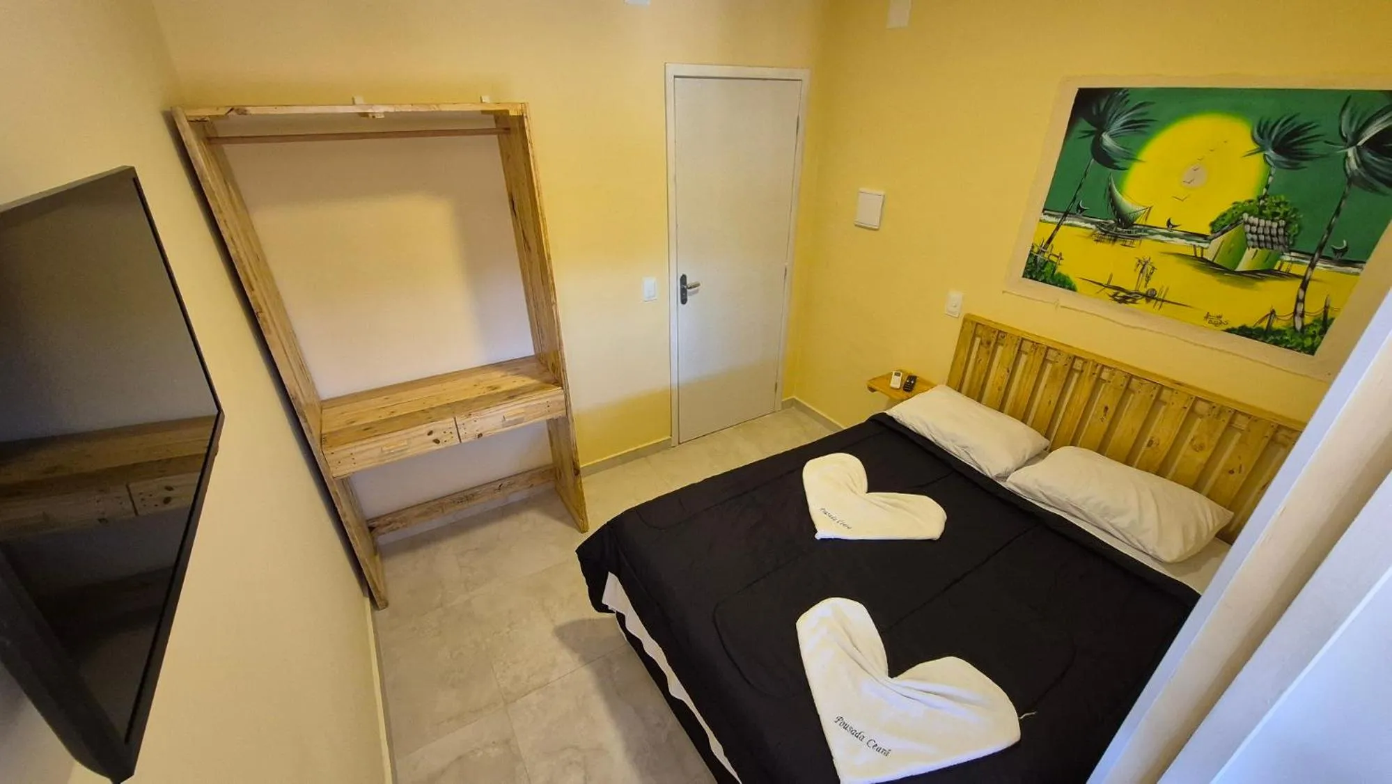 Bed in Pousada Ceará - Porto das Dunas