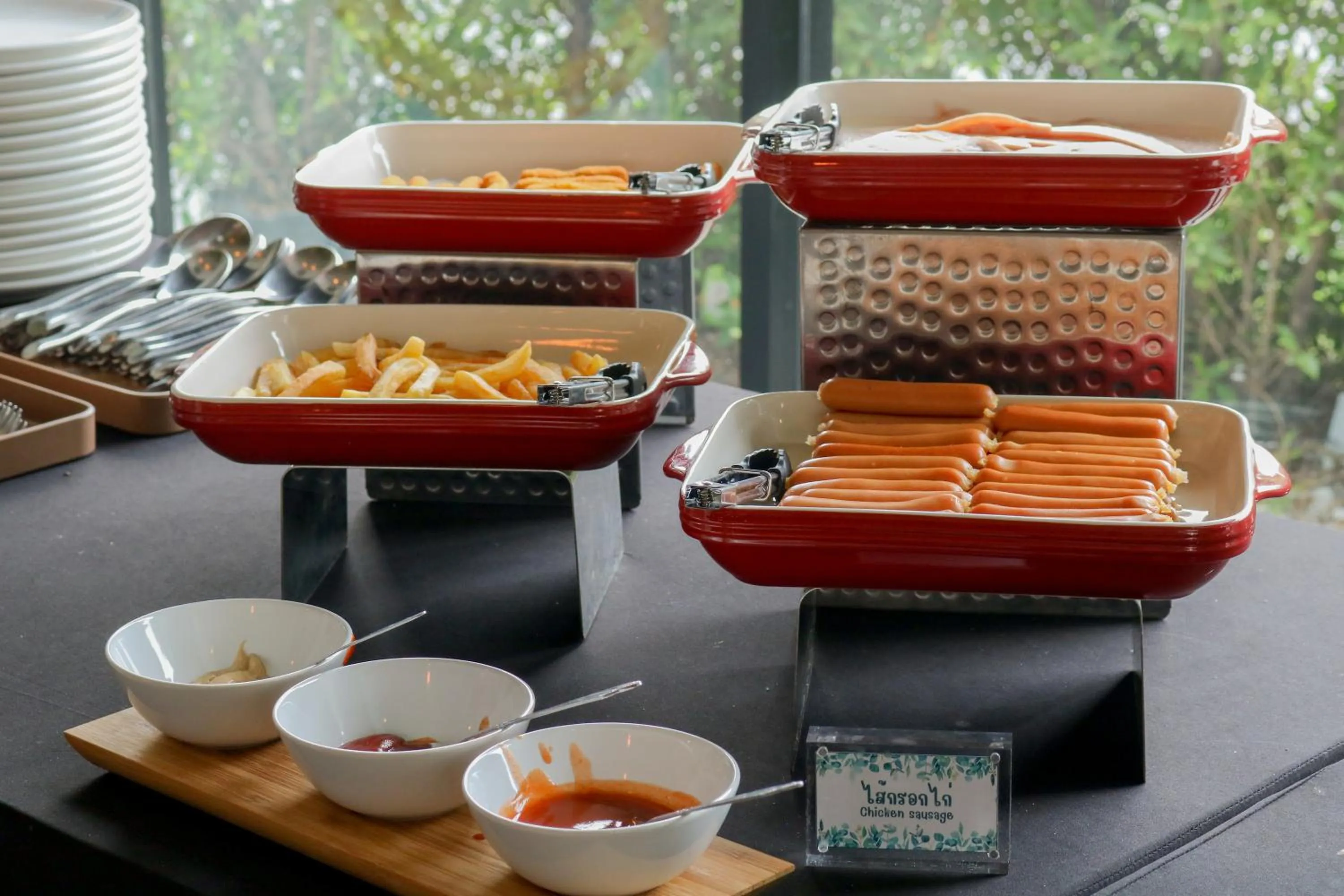 Food close-up in The Riche Boutique Hotel Don Mueang Airport