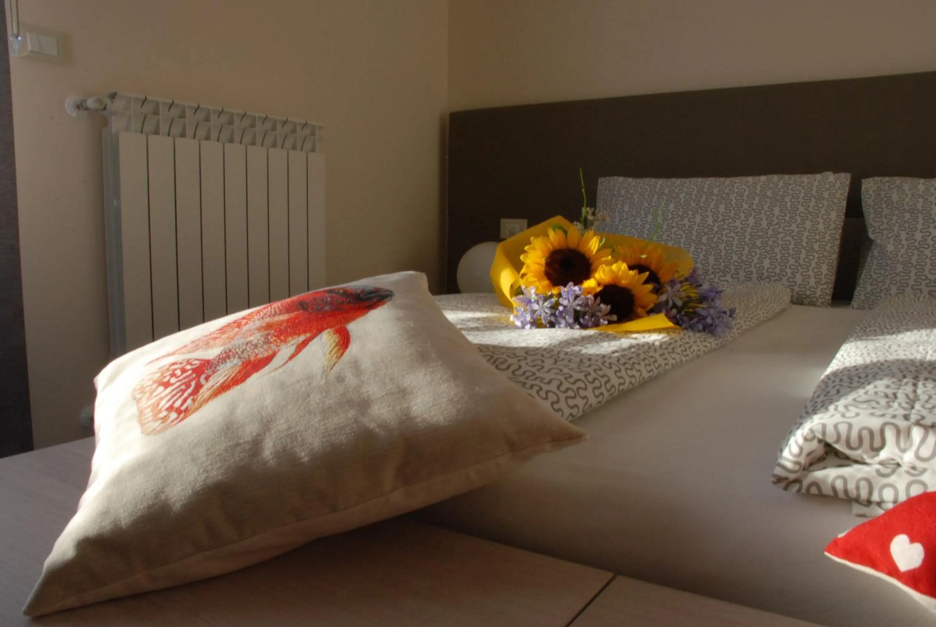 Bed in B&B Raffaello a Mare