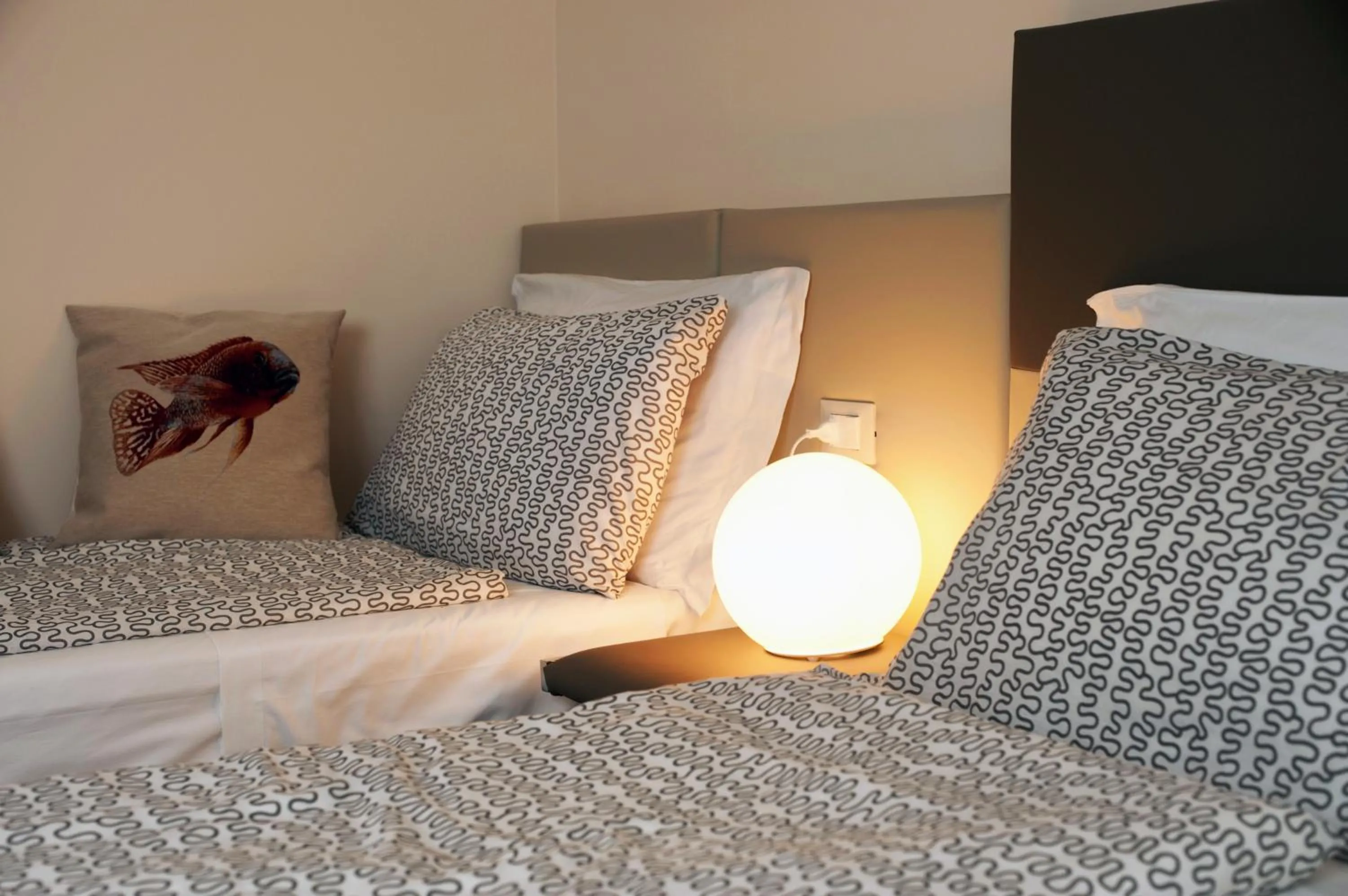 Bed in B&B Raffaello a Mare