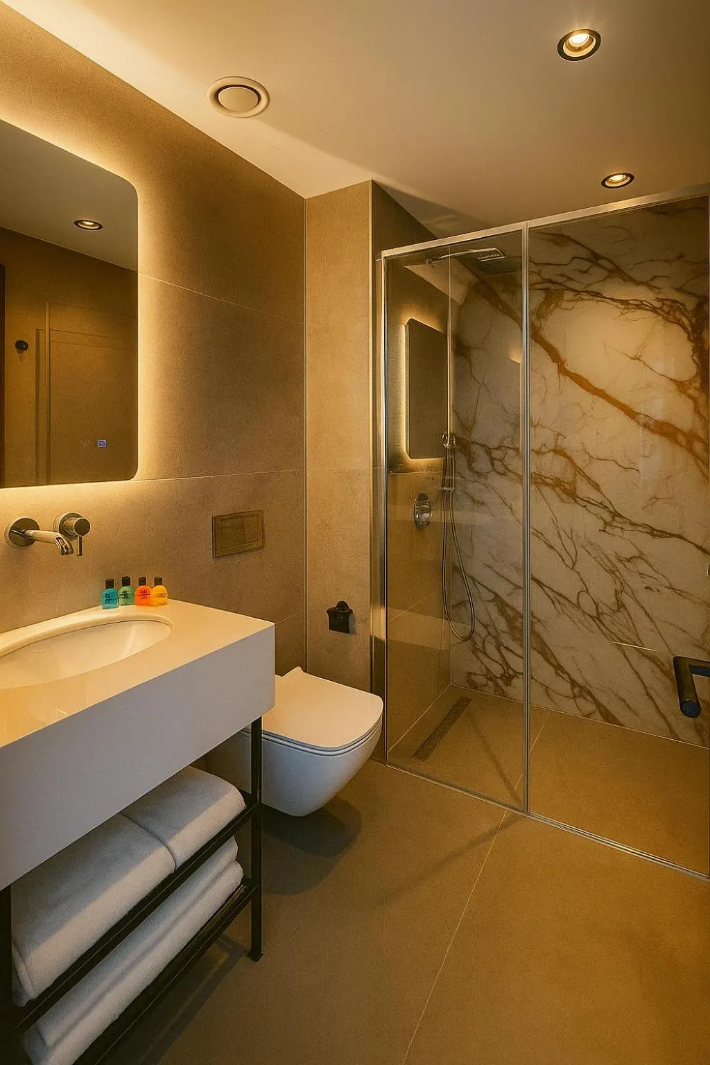 Bathroom in Mandala Karaköy Hotel