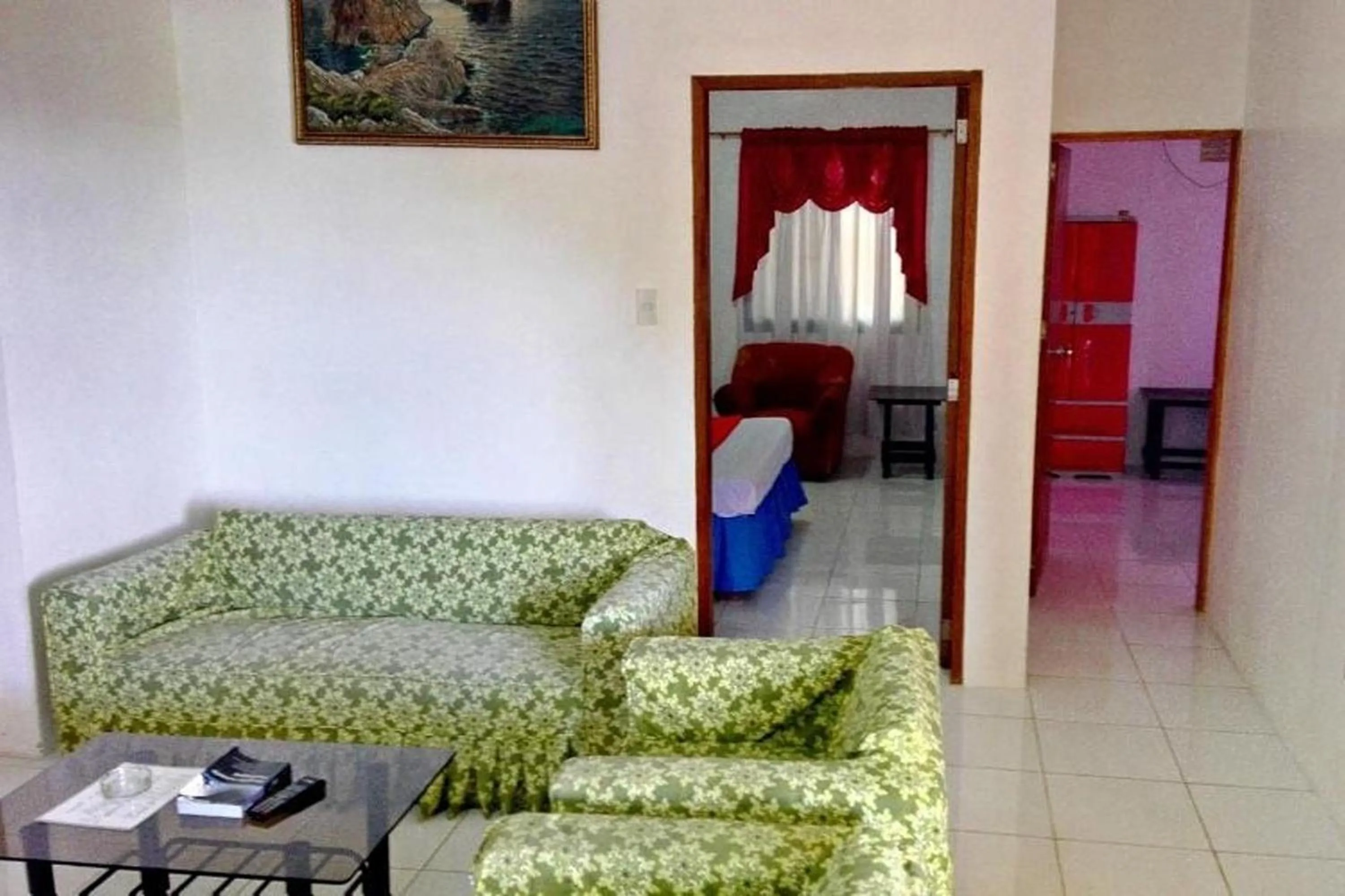 Living room in Bellevue Resort Puerto Galera