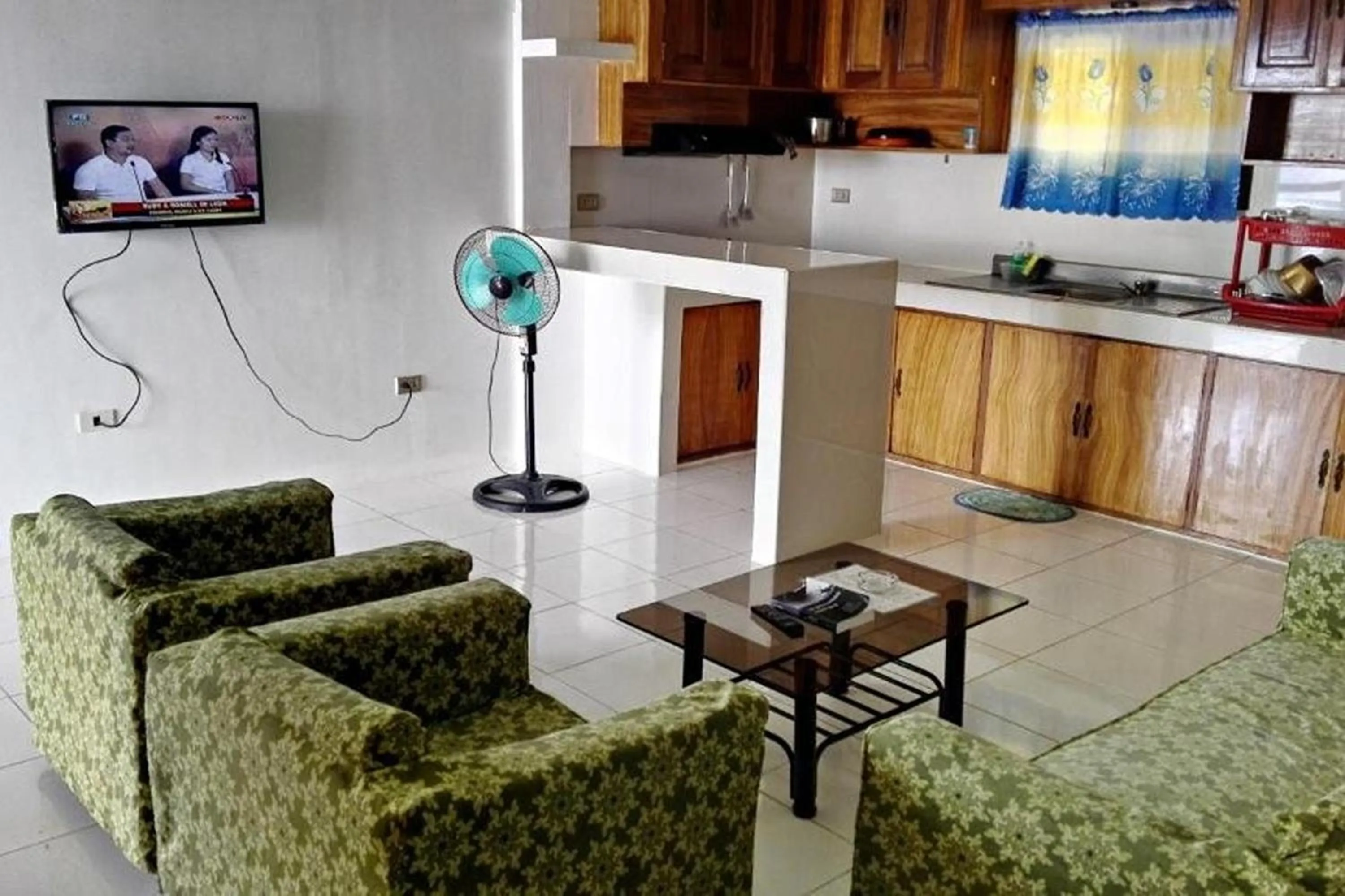 Living room in Bellevue Resort Puerto Galera