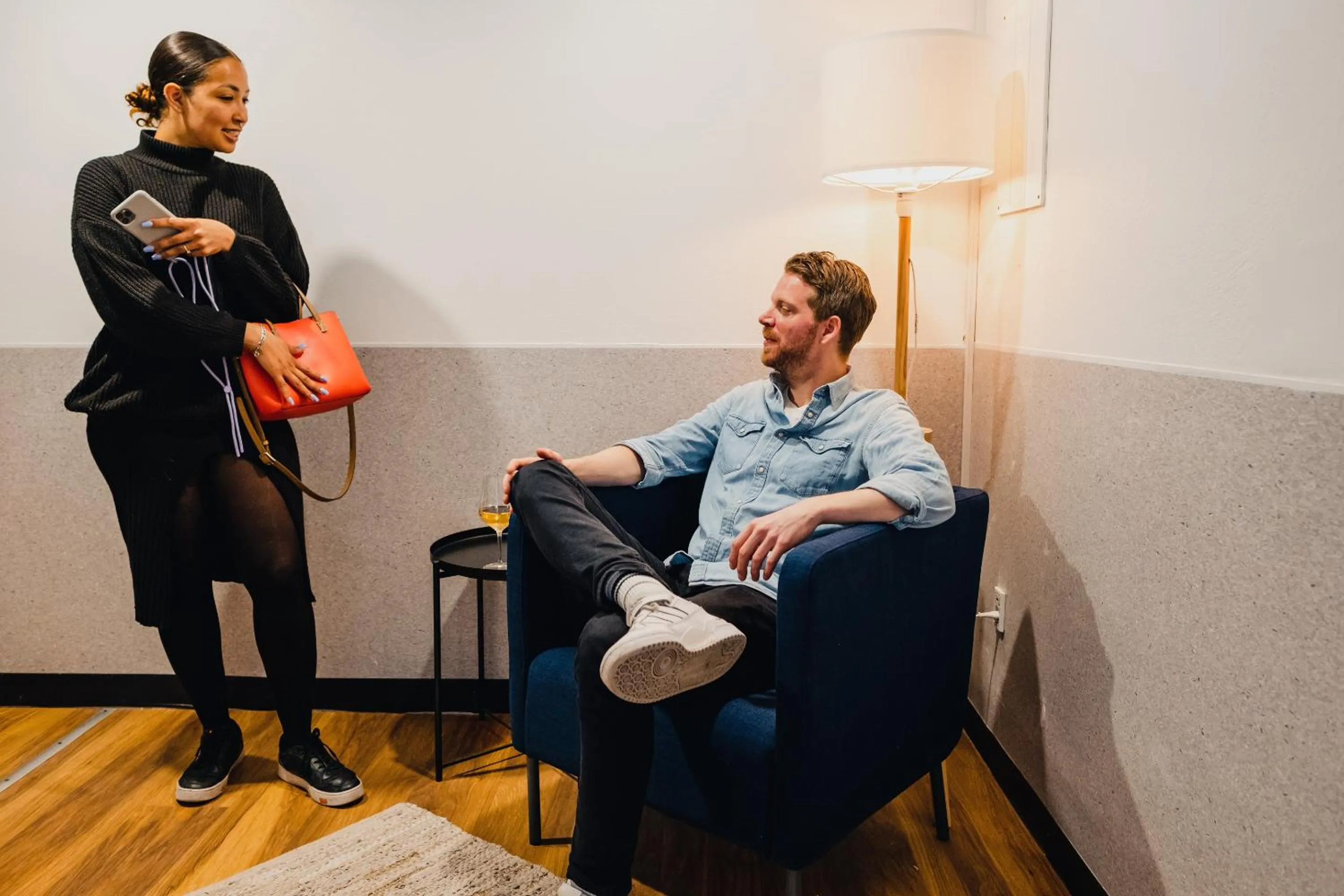 Living room in Capsule Hotel Nyhavn63