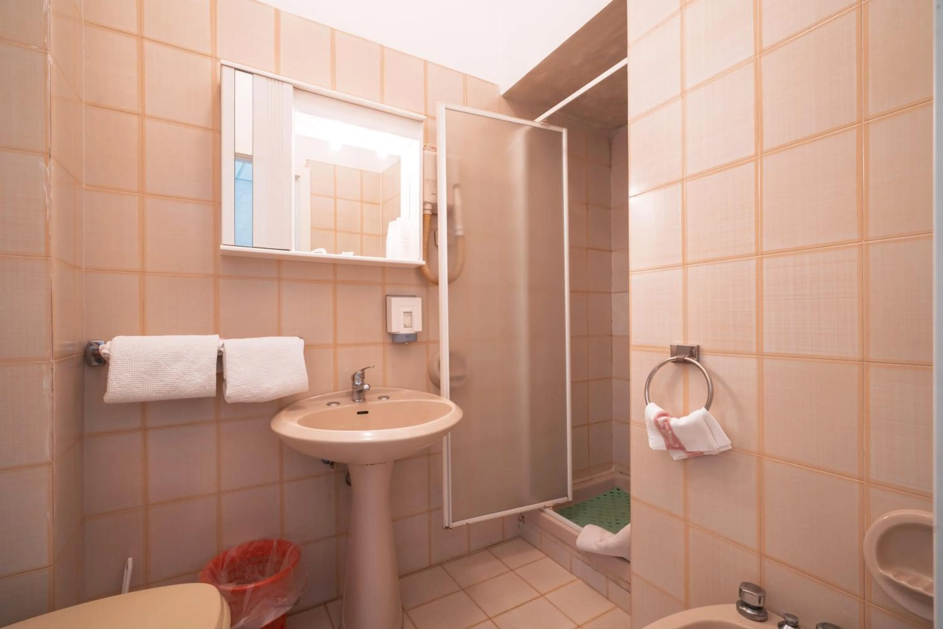 Shower in Hotel Ristorante Stella