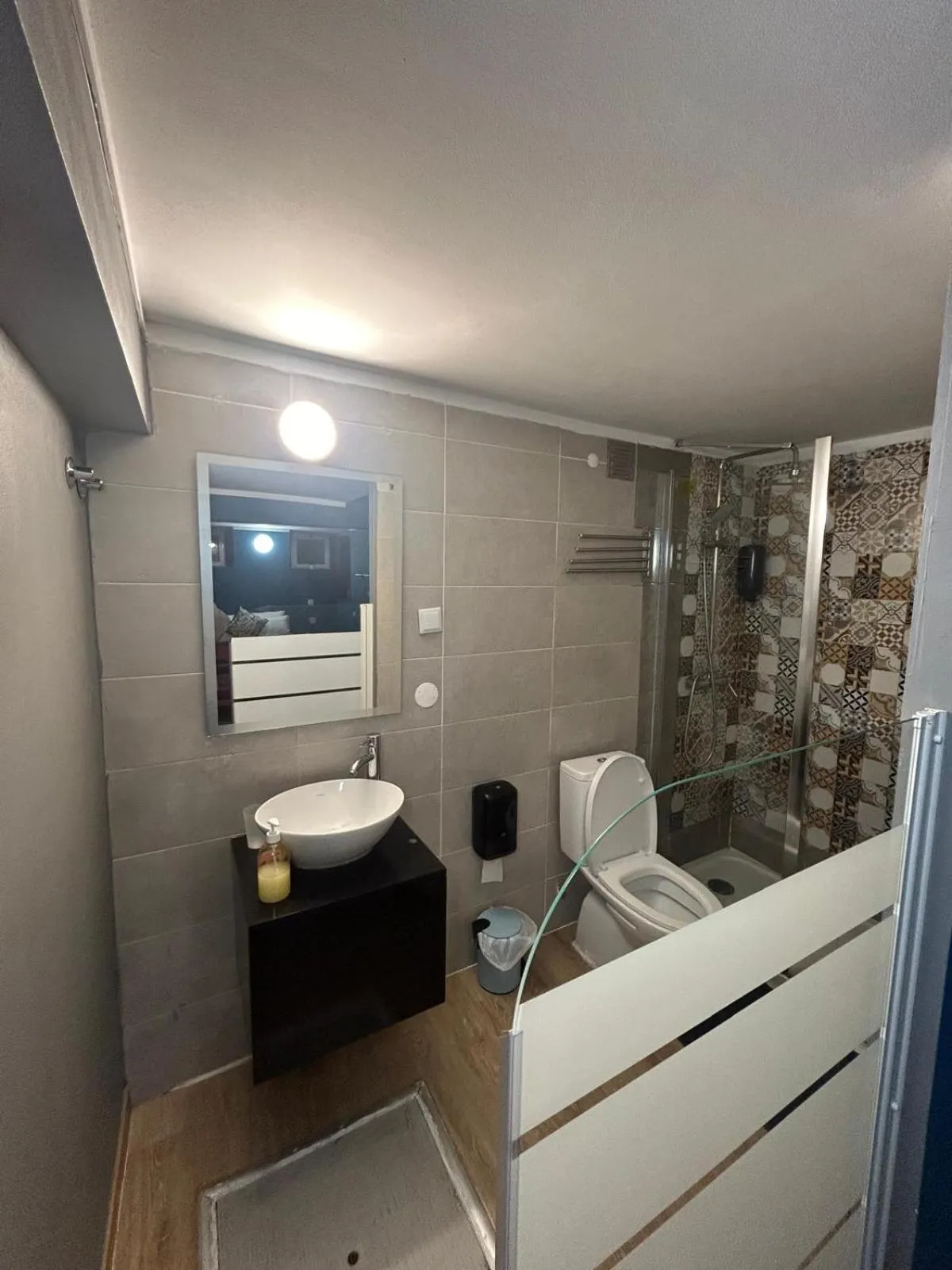 Toilet in Sao Jorge Apartments & Suites