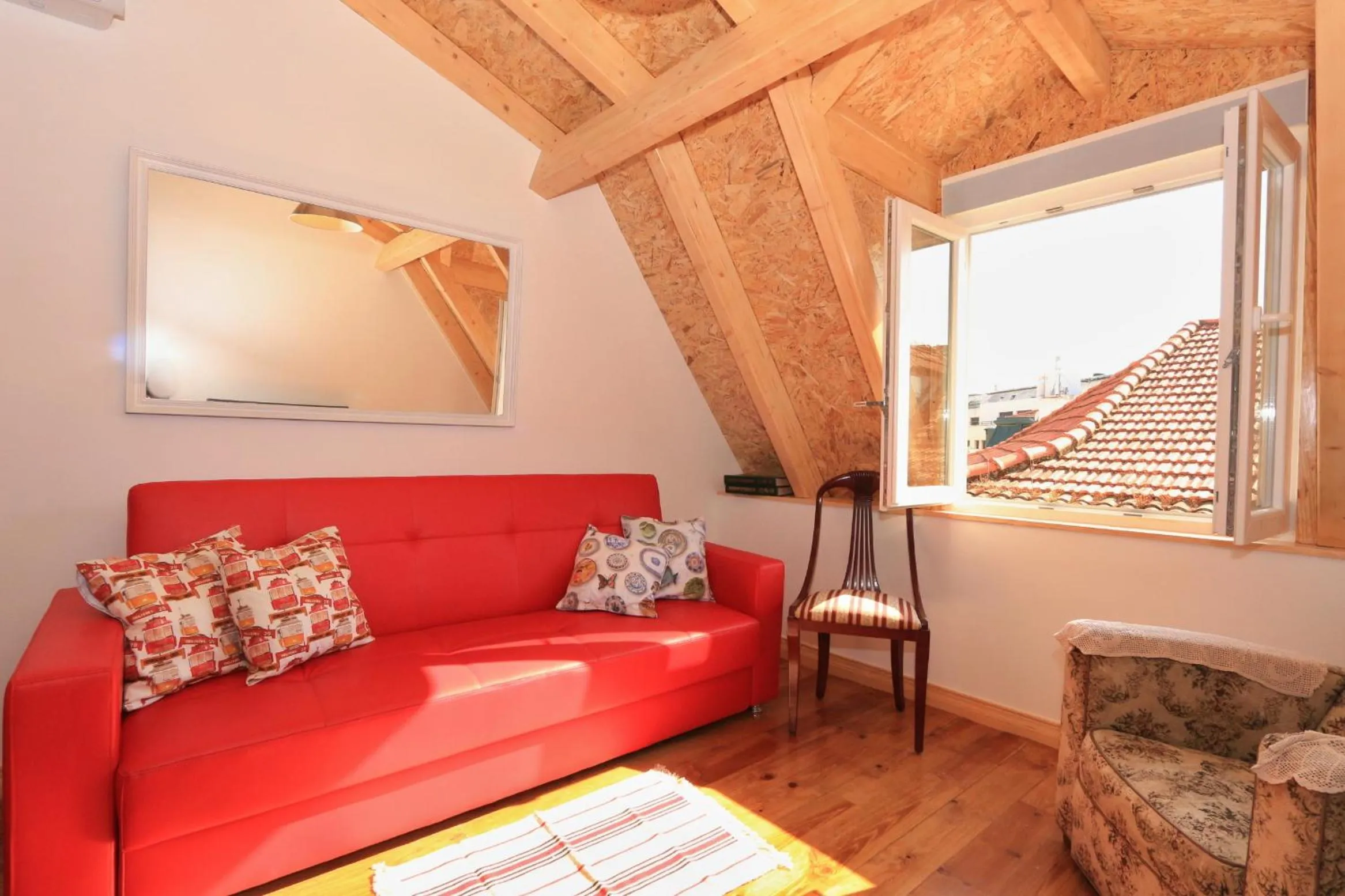 Living room in Sao Jorge Apartments & Suites