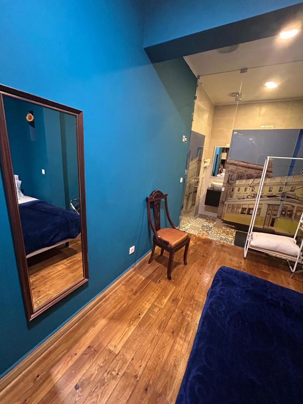 Toilet, Bed in Sao Jorge Apartments & Suites