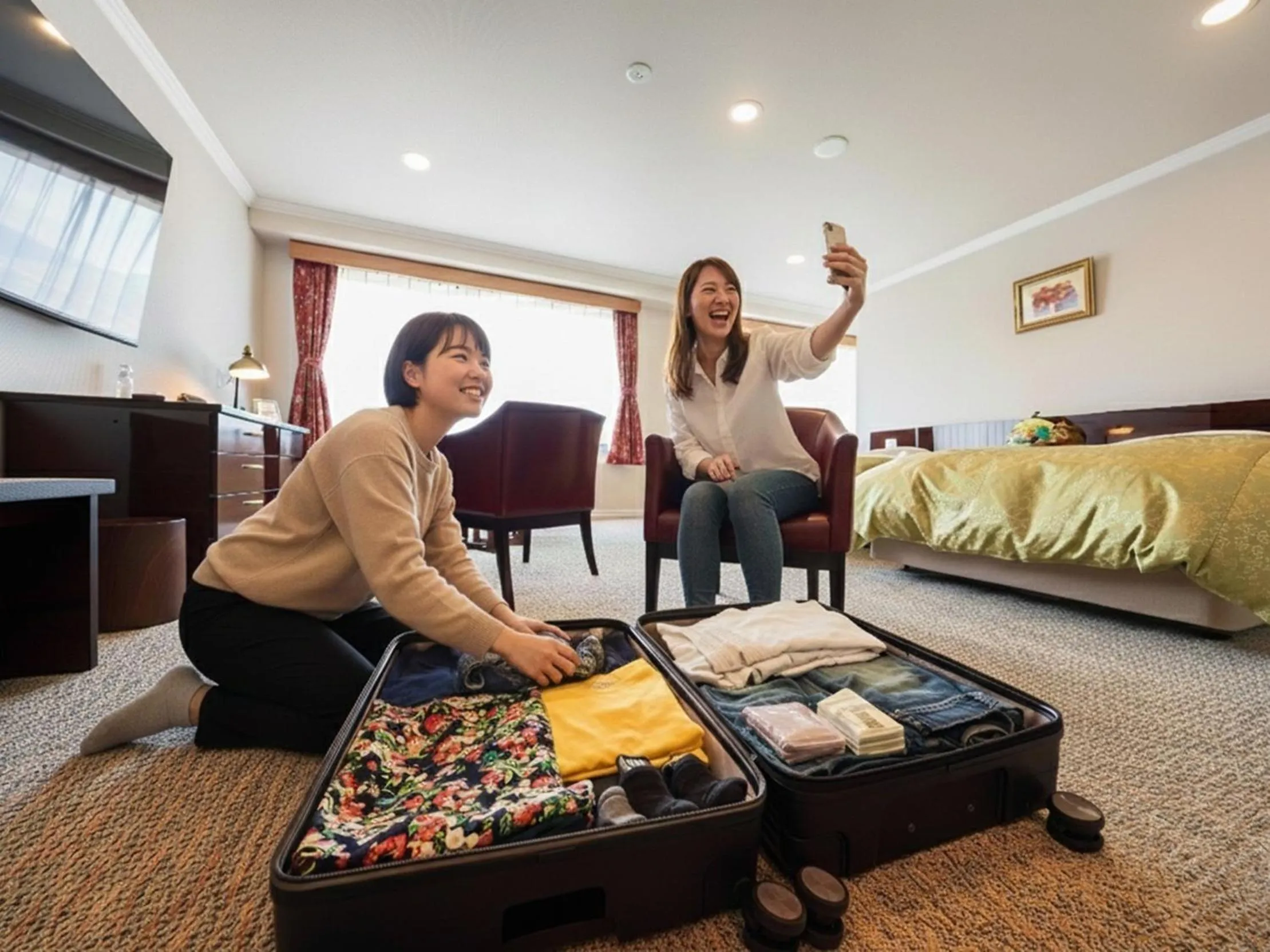 Photo of the whole room in BeppuOnsen Hotel Sansenkaku