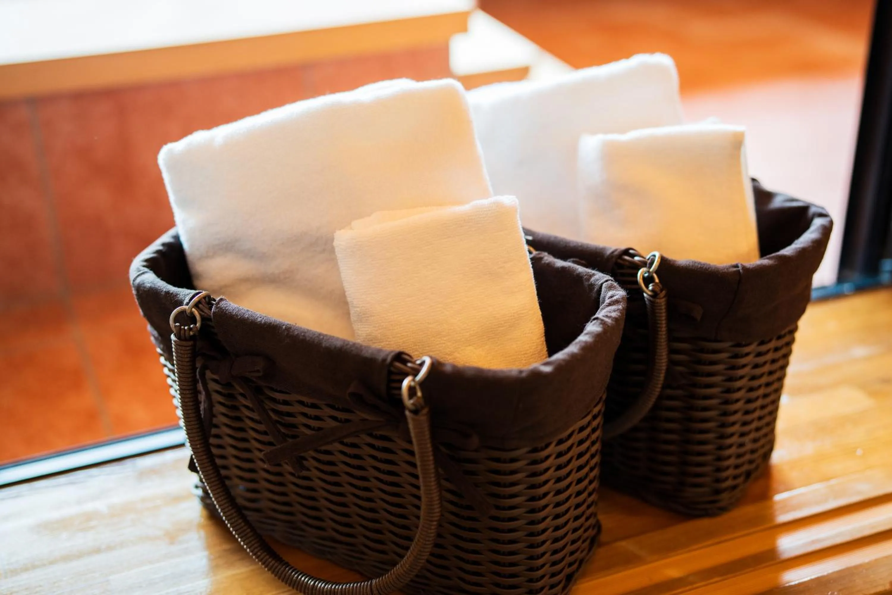 towels in BeppuOnsen Hotel Sansenkaku