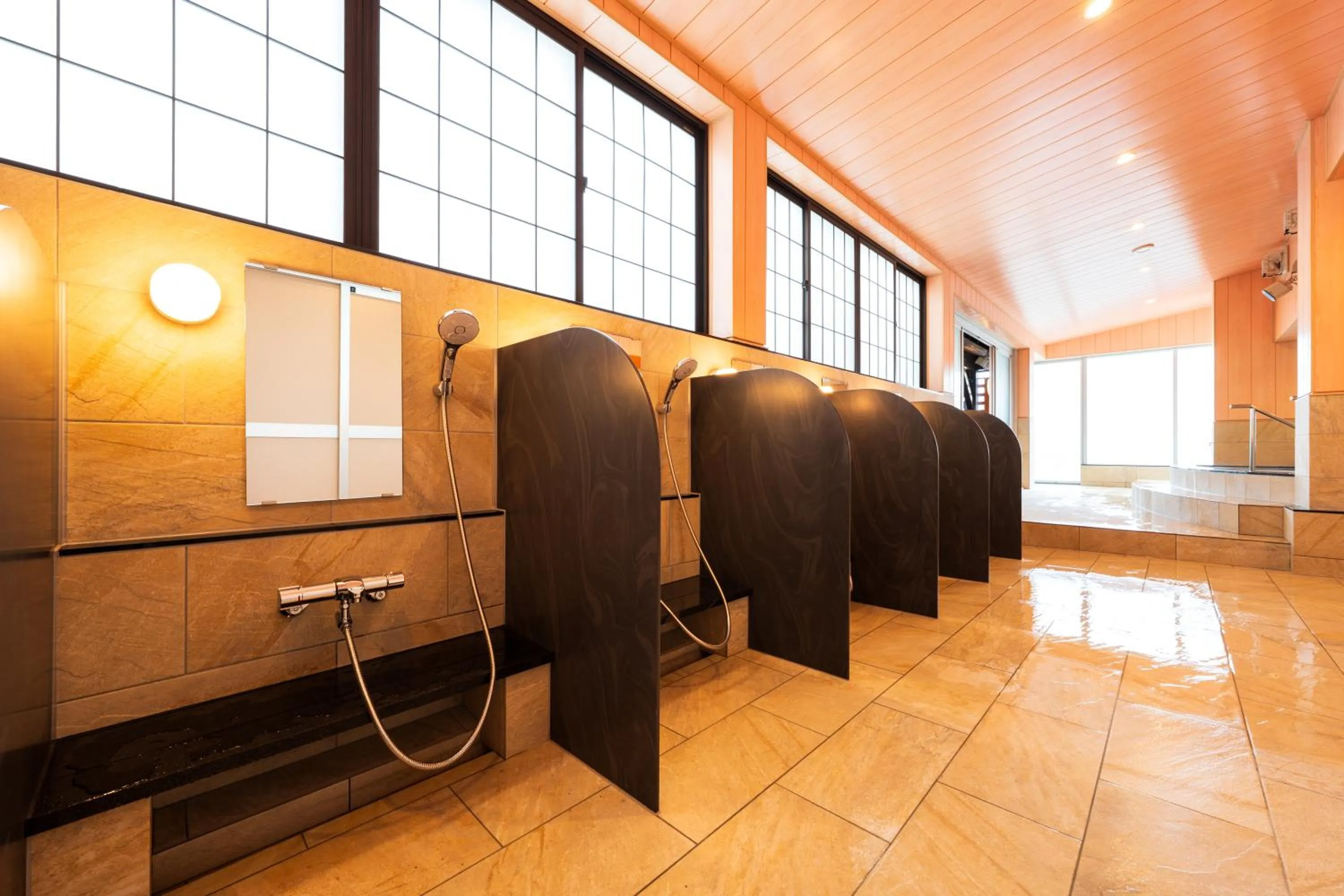 Public Bath in BeppuOnsen Hotel Sansenkaku